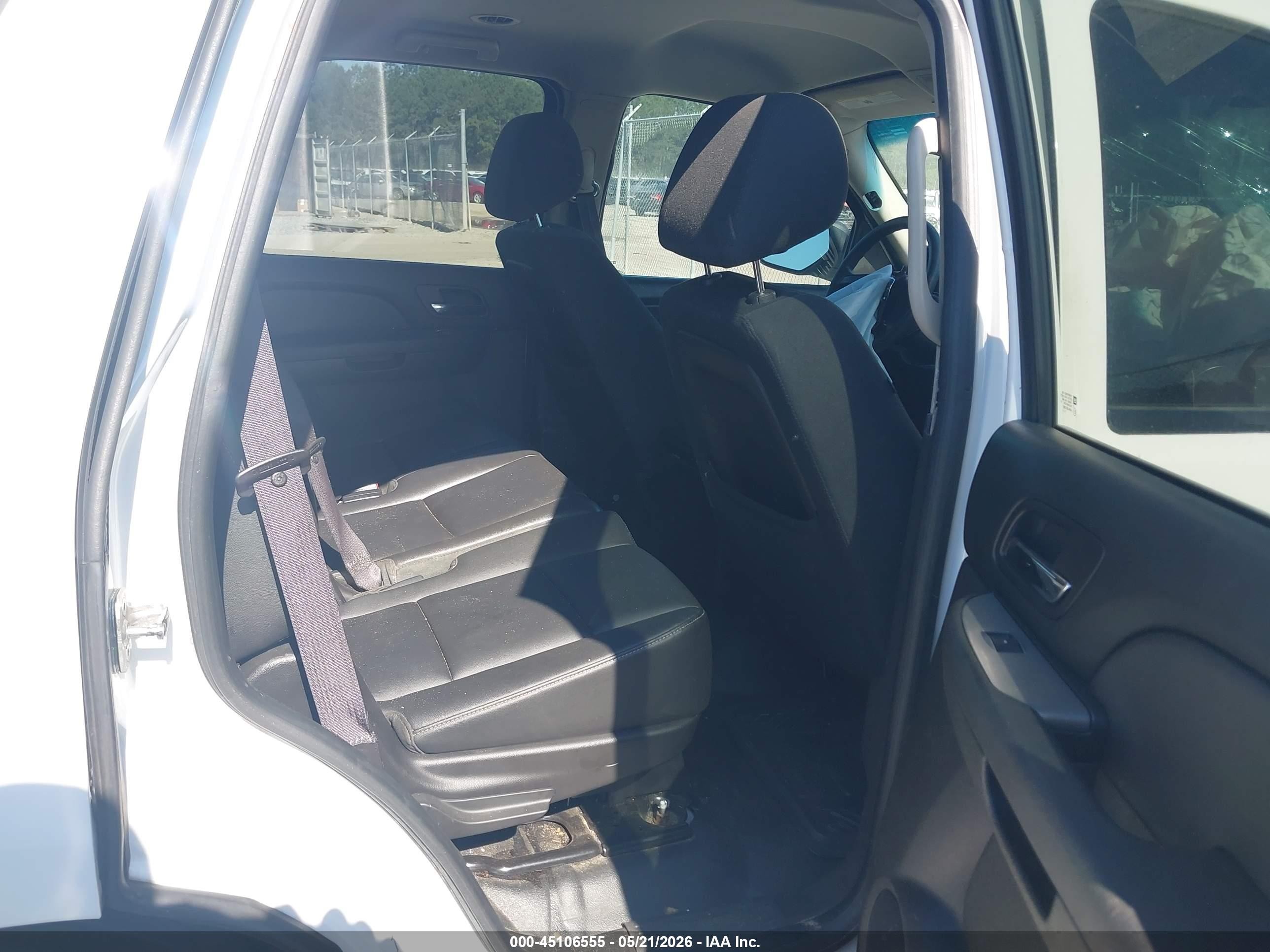 2014 Chevrolet Tahoe Commercial Fleet White vin: 1GNLC2E01ER204955