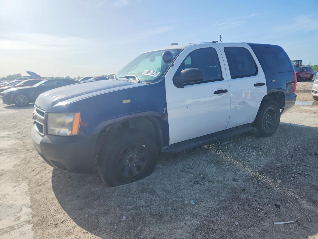 2014 Chevrolet Tahoe Police White vin: 1GNLC2E01ER229287