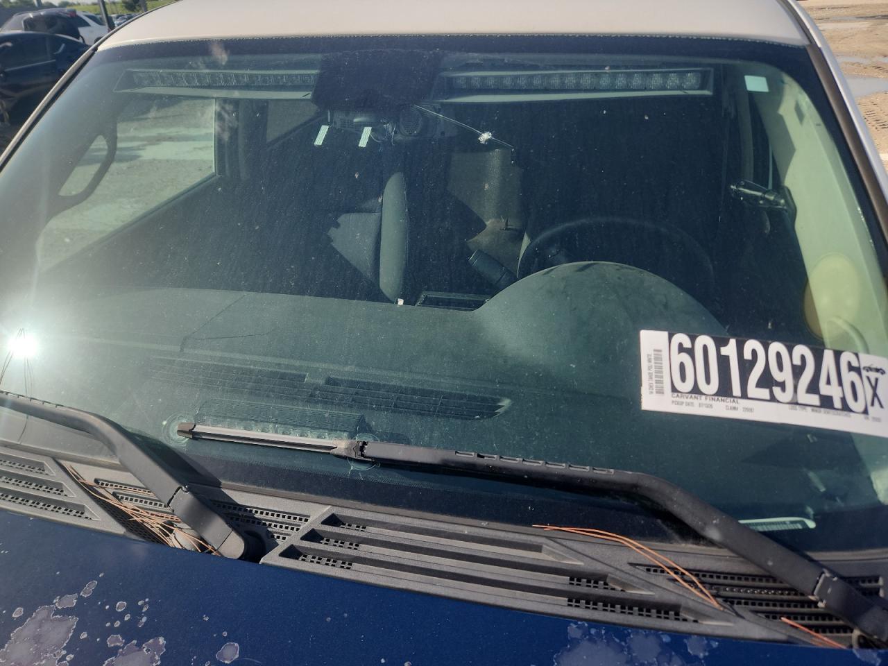 2014 Chevrolet Tahoe Police White vin: 1GNLC2E01ER229287 Damage: Windshield, Broken, Replacement Required