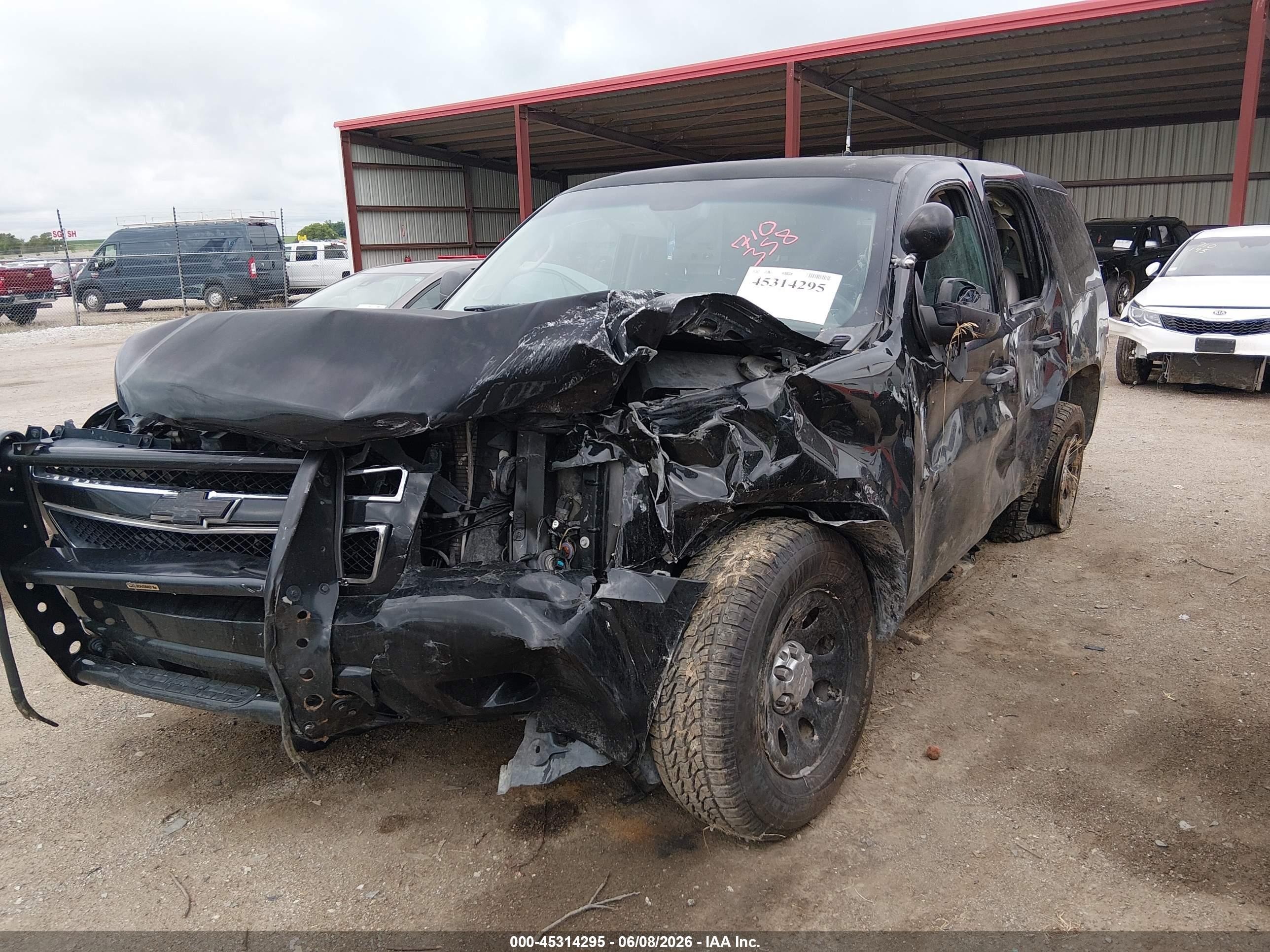 2013 Chevrolet Tahoe Commercial Fleet Black vin: 1GNLC2E03DR358257