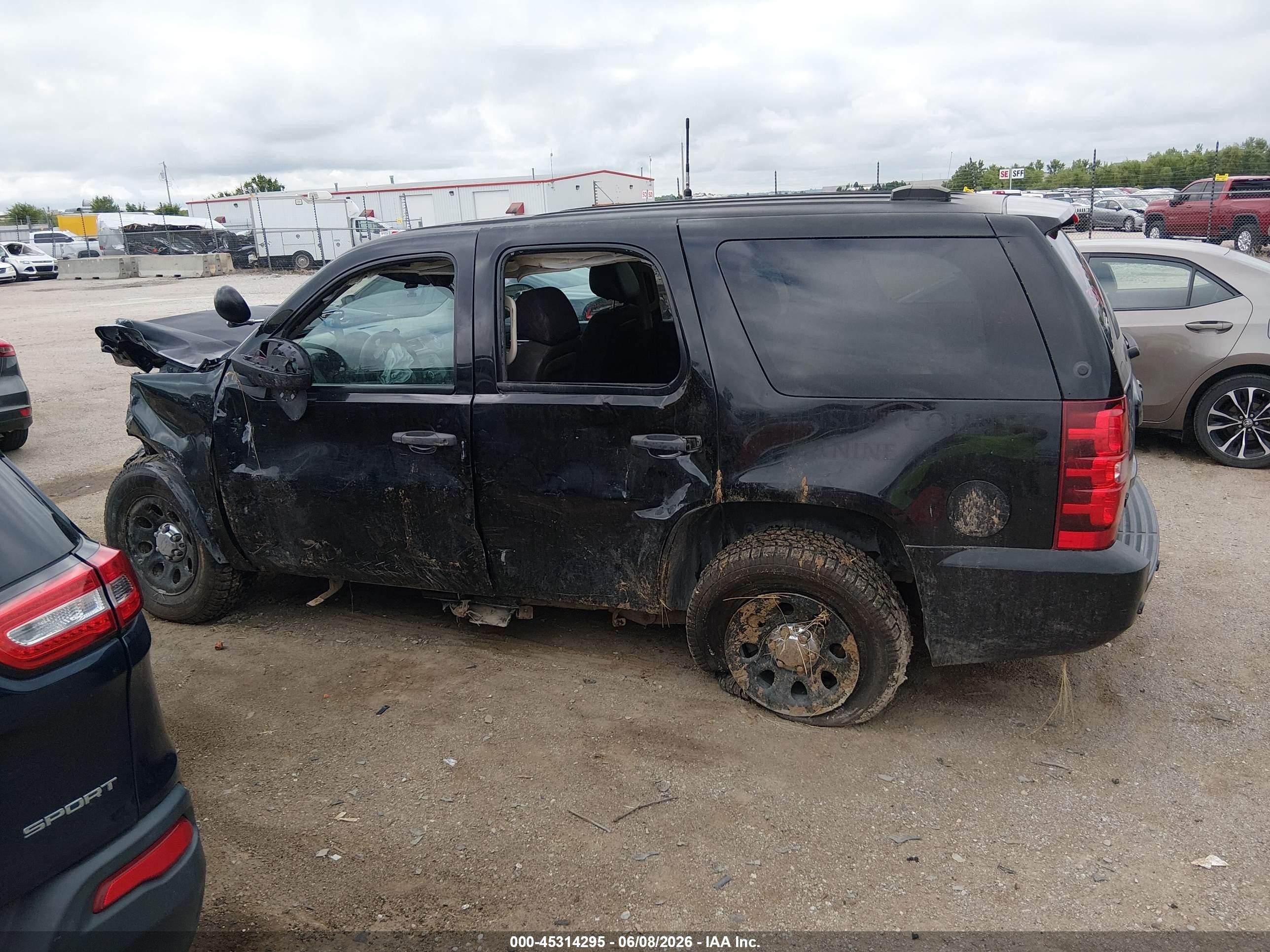 2013 Chevrolet Tahoe Commercial Fleet Black vin: 1GNLC2E03DR358257