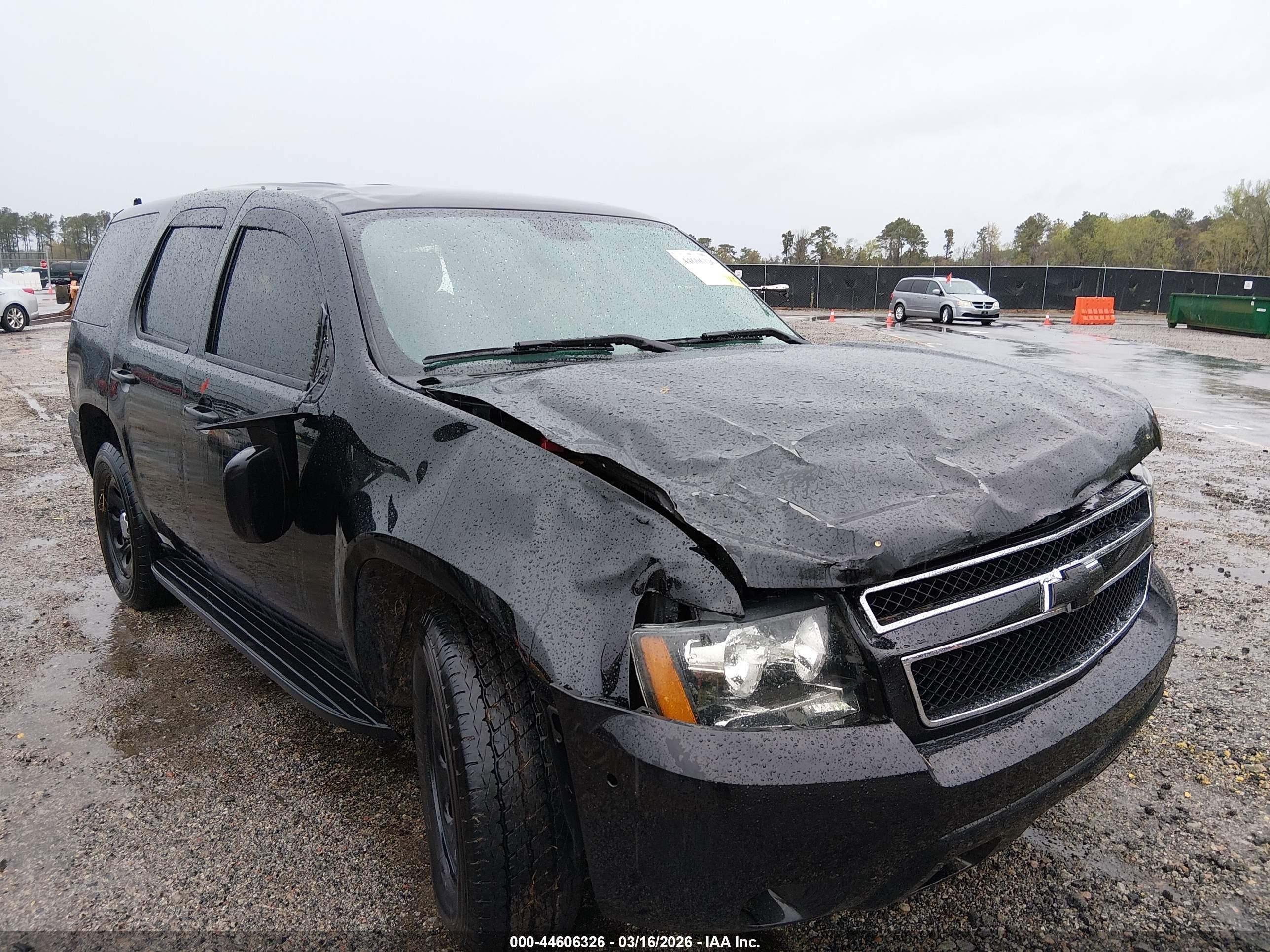 2014 Chevrolet Tahoe Commercial Fleet Черный vin: 1GNLC2E03ER159744