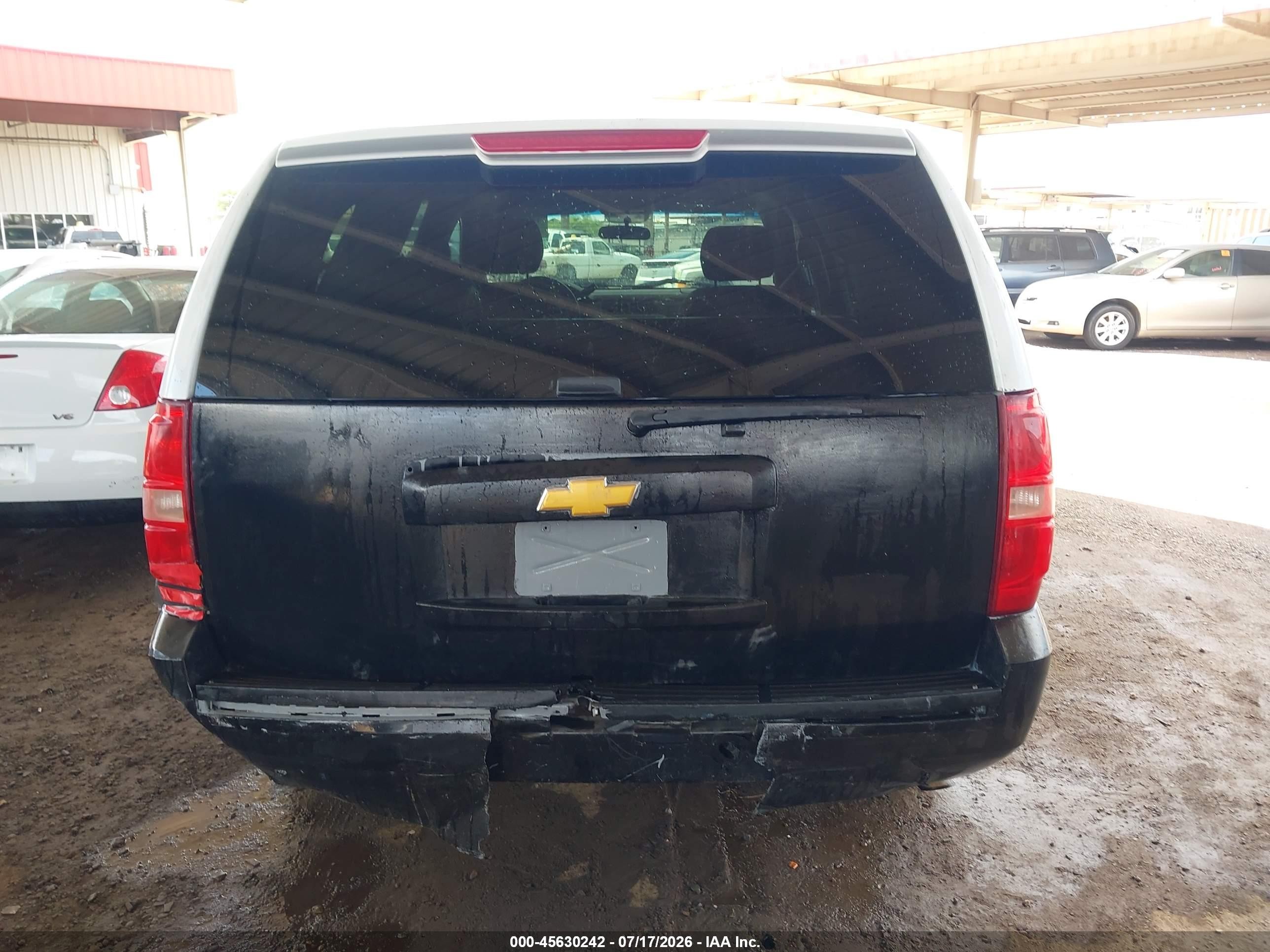 2014 Chevrolet Tahoe Commercial Black vin: 1GNLC2E03ER198107