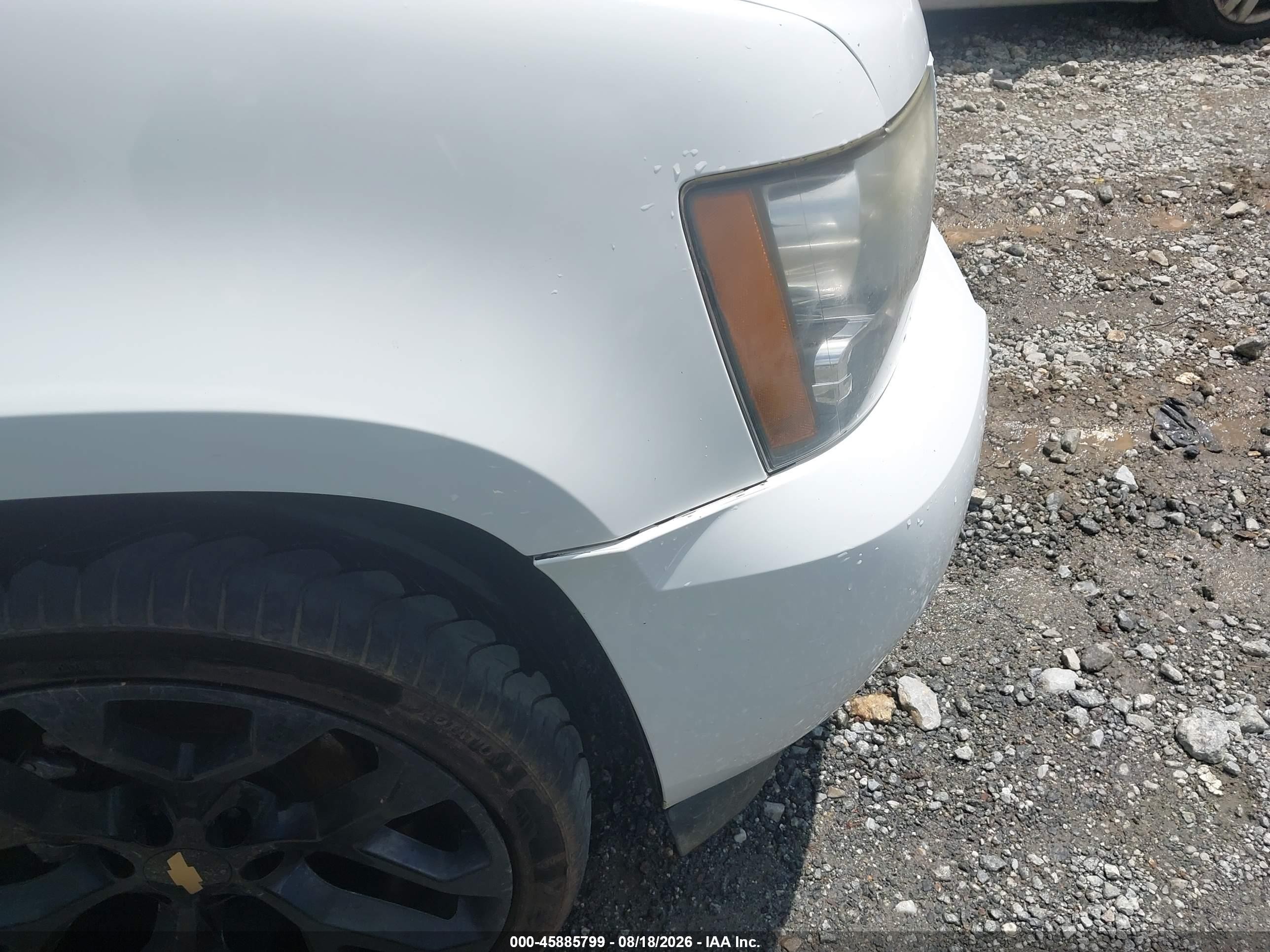 2014 Chevrolet Tahoe Commercial White vin: 1GNLC2E03ER199824