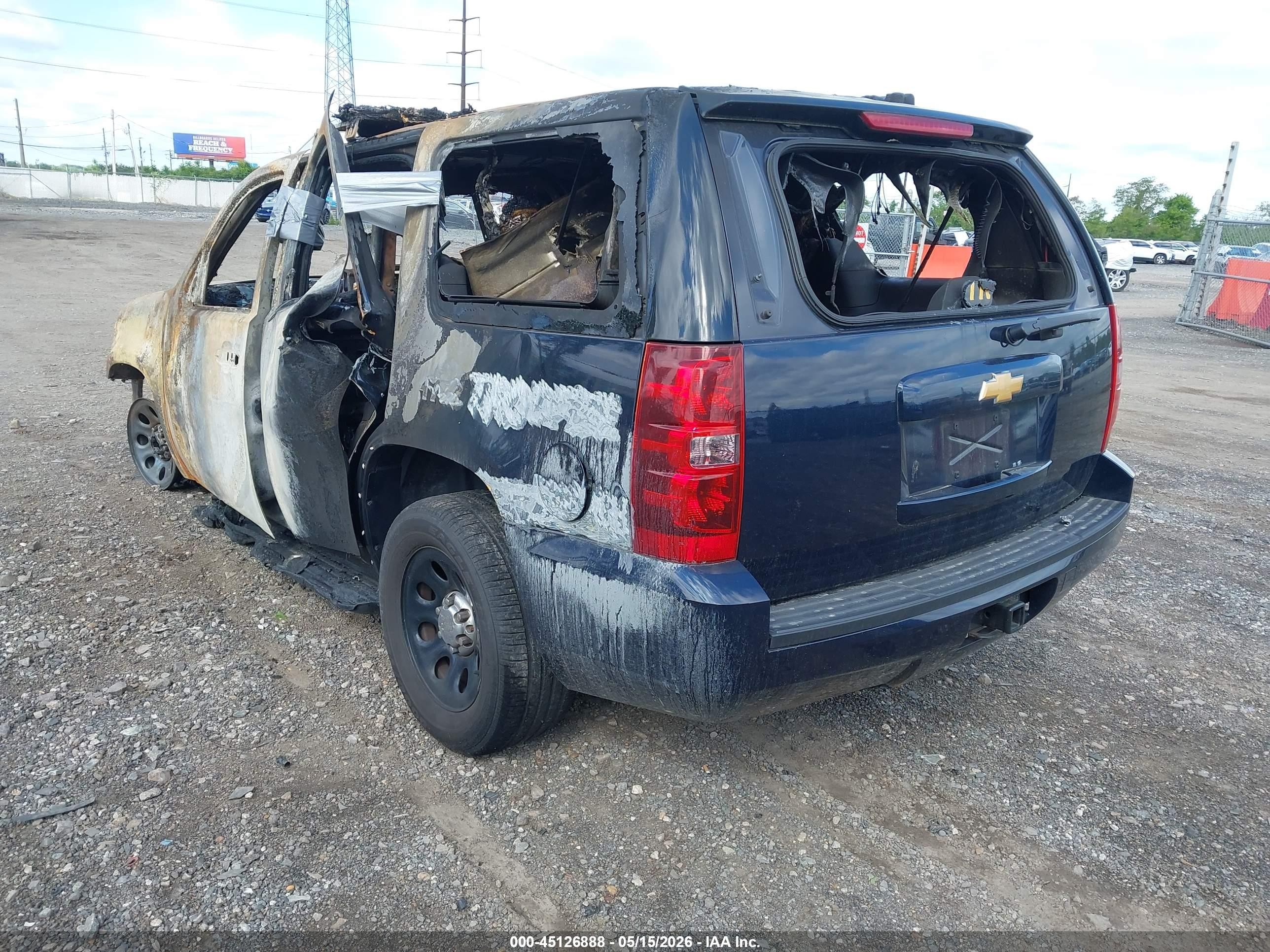 2014 Chevrolet Tahoe Police Blue vin: 1GNLC2E03ER206531