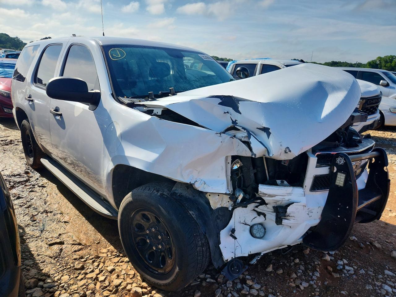 2013 Chevrolet Tahoe Police Белый vin: 1GNLC2E04DR373284
