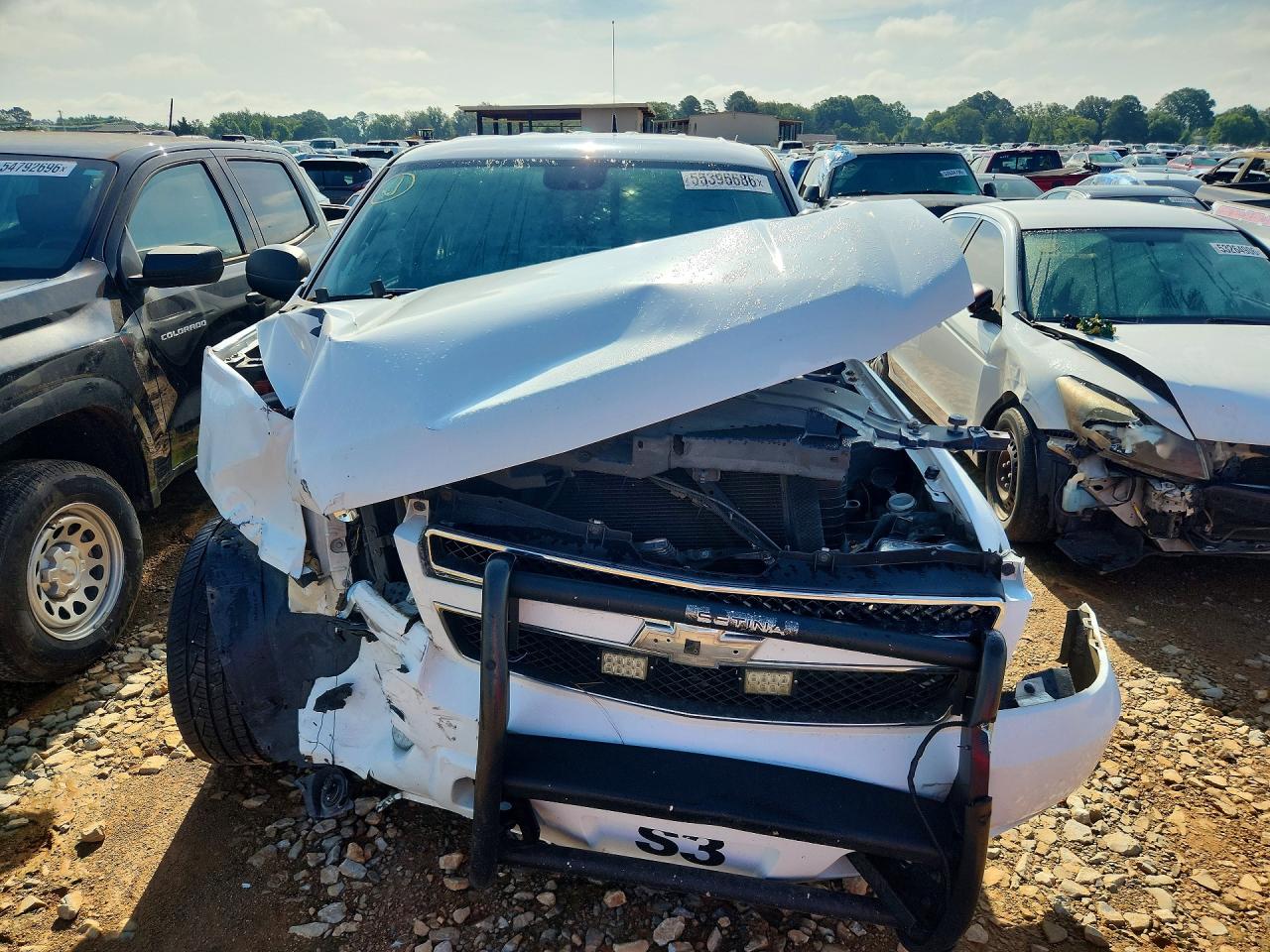 2013 Chevrolet Tahoe Police Белый vin: 1GNLC2E04DR373284