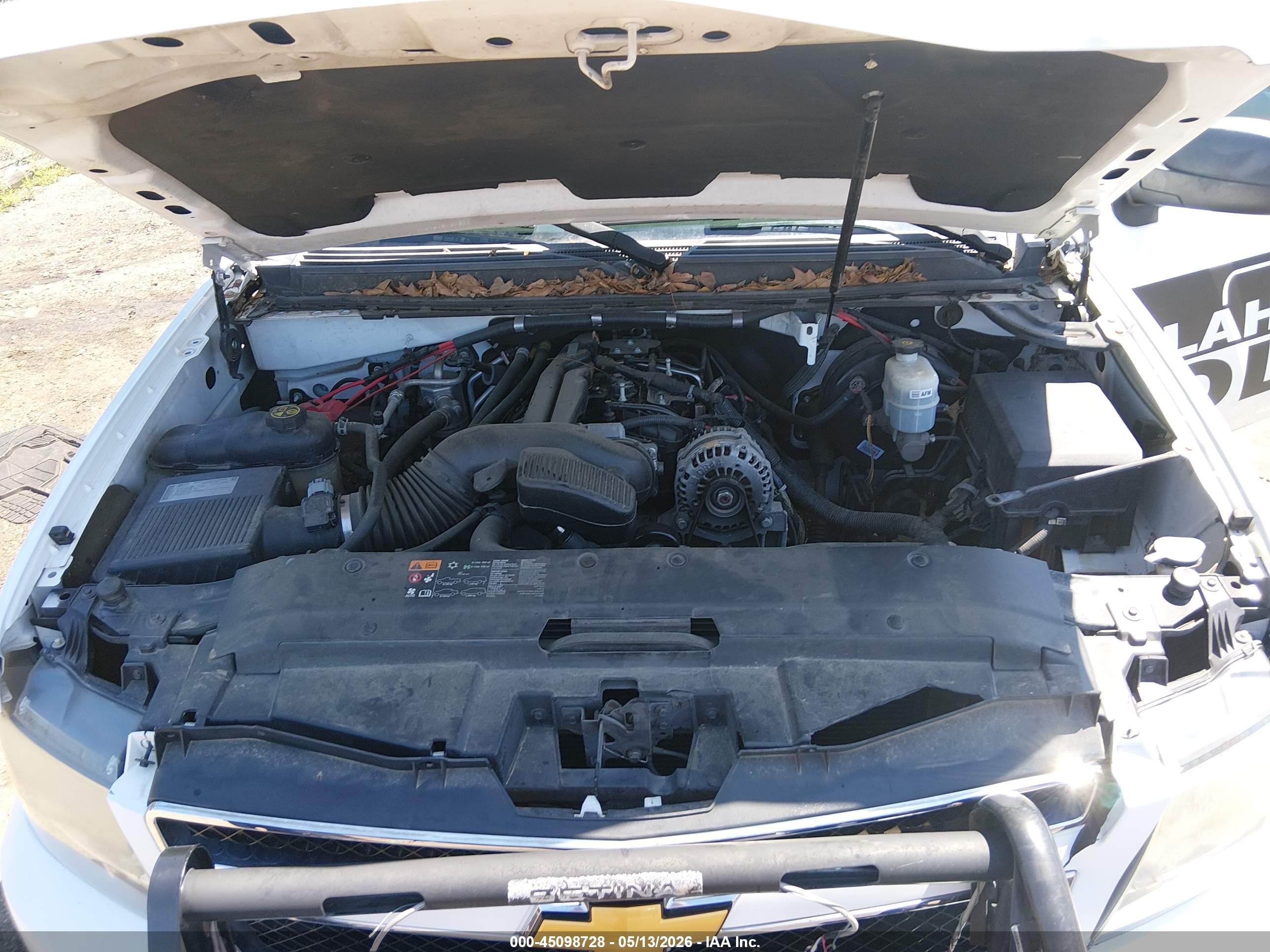 2014 Chevrolet Tahoe Commercial Fleet White vin: 1GNLC2E04ER150602