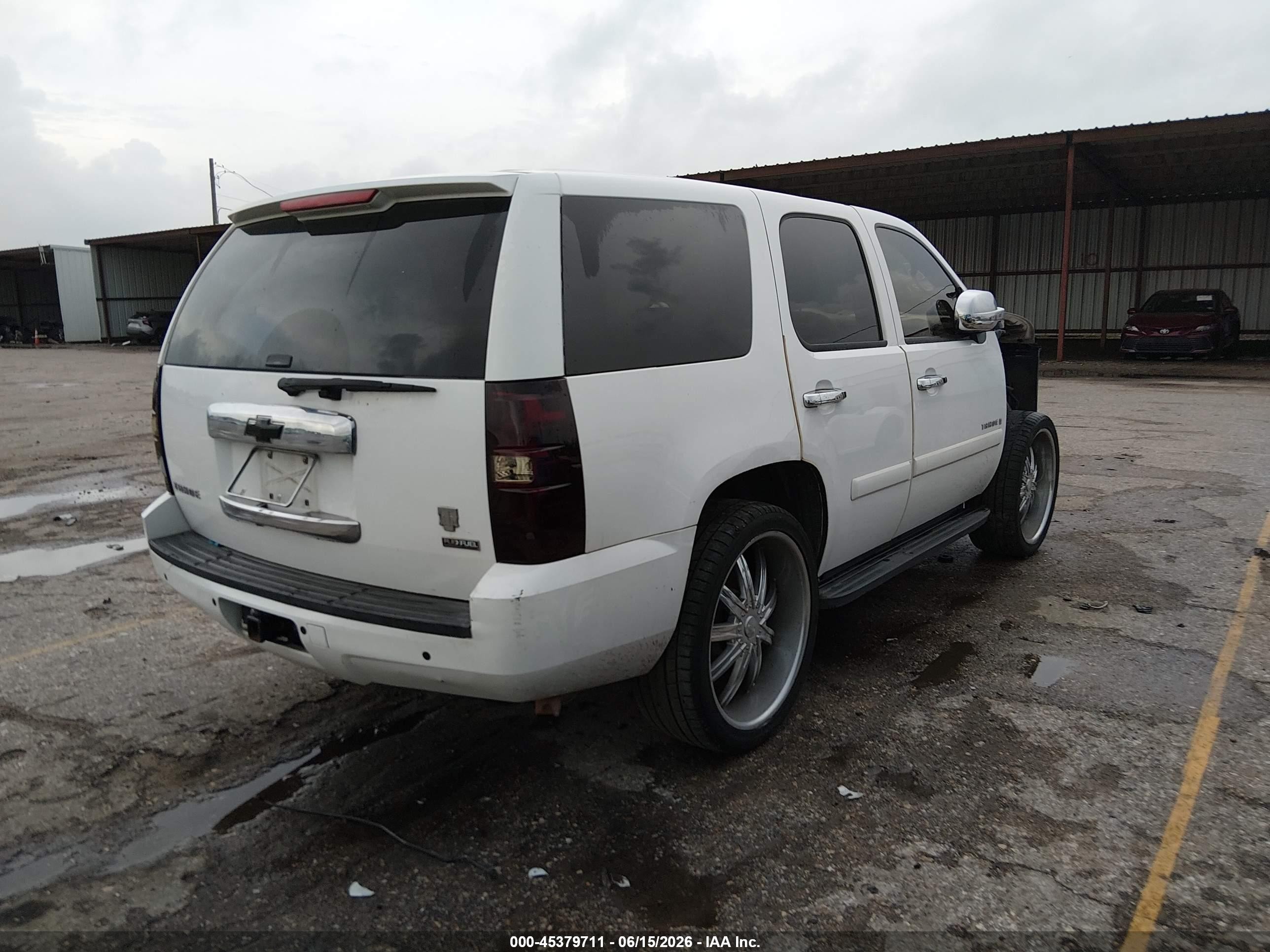 2014 Chevrolet Tahoe Commercial Fleet White vin: 1GNLC2E04ER192641