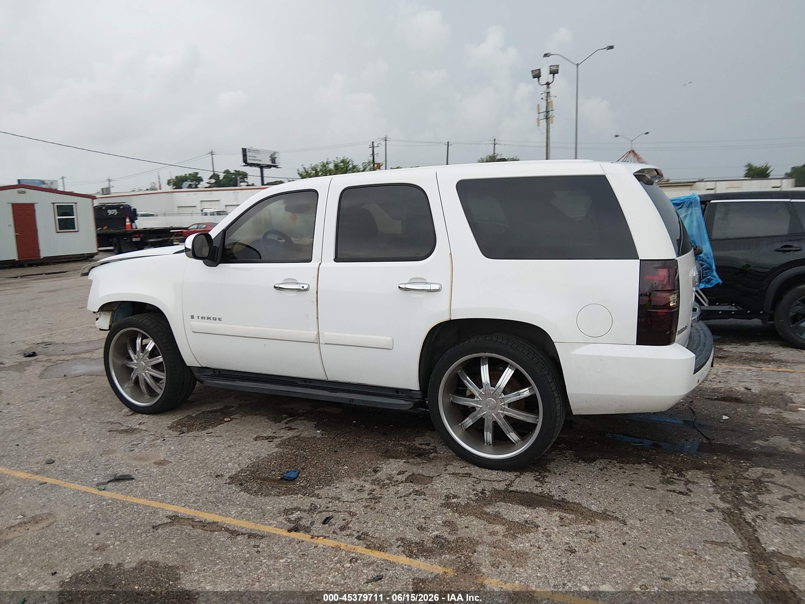 2014 Chevrolet Tahoe Commercial Fleet White vin: 1GNLC2E04ER192641