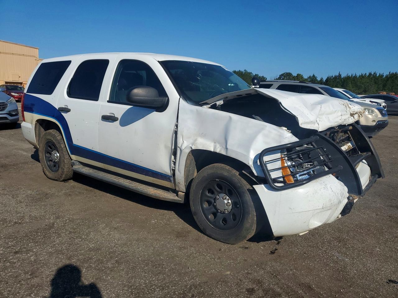 2013 Chevrolet Tahoe Police Белый vin: 1GNLC2E07DR216364