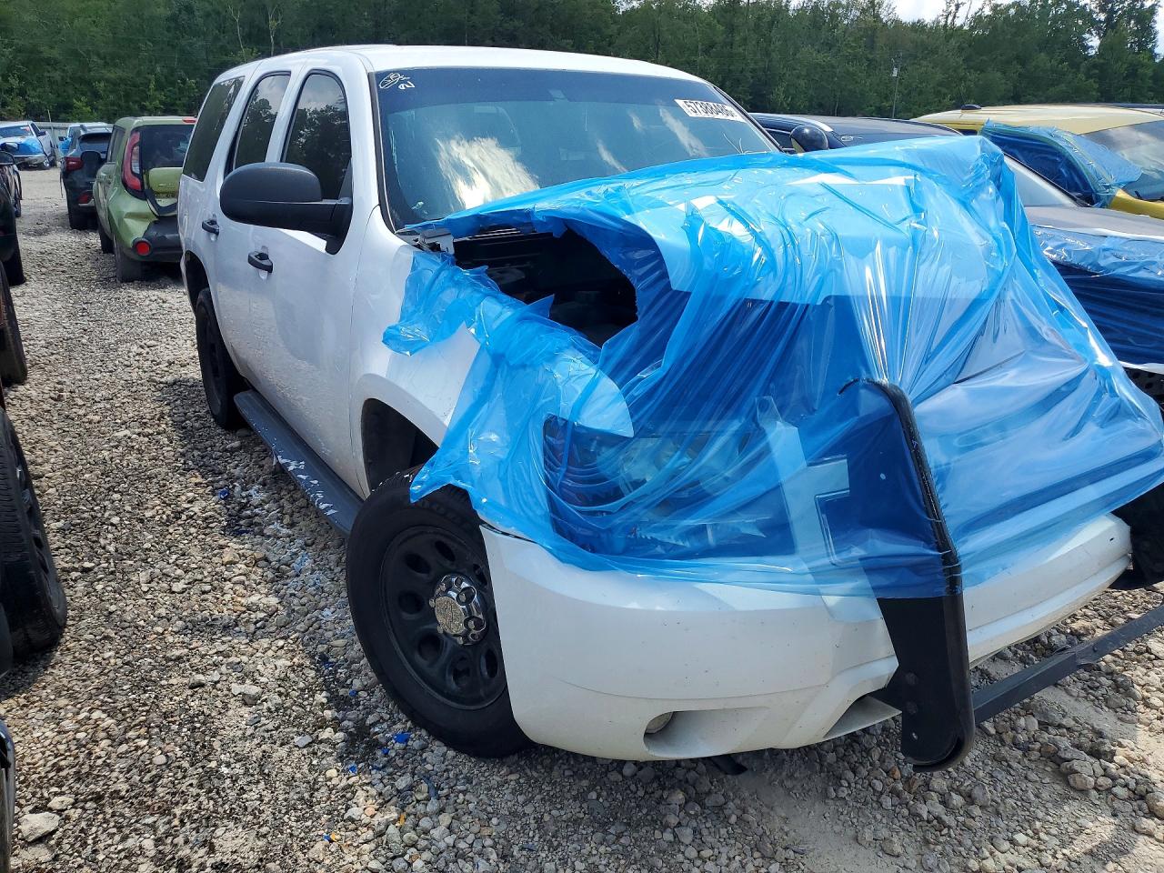 2014 Chevrolet Tahoe Police White vin: 1GNLC2E08ER227648