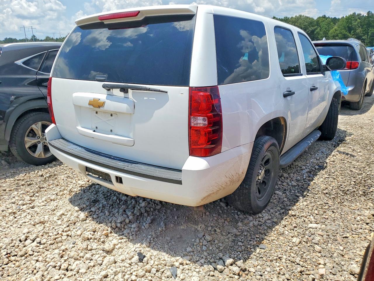 2014 Chevrolet Tahoe Police White vin: 1GNLC2E08ER227648
