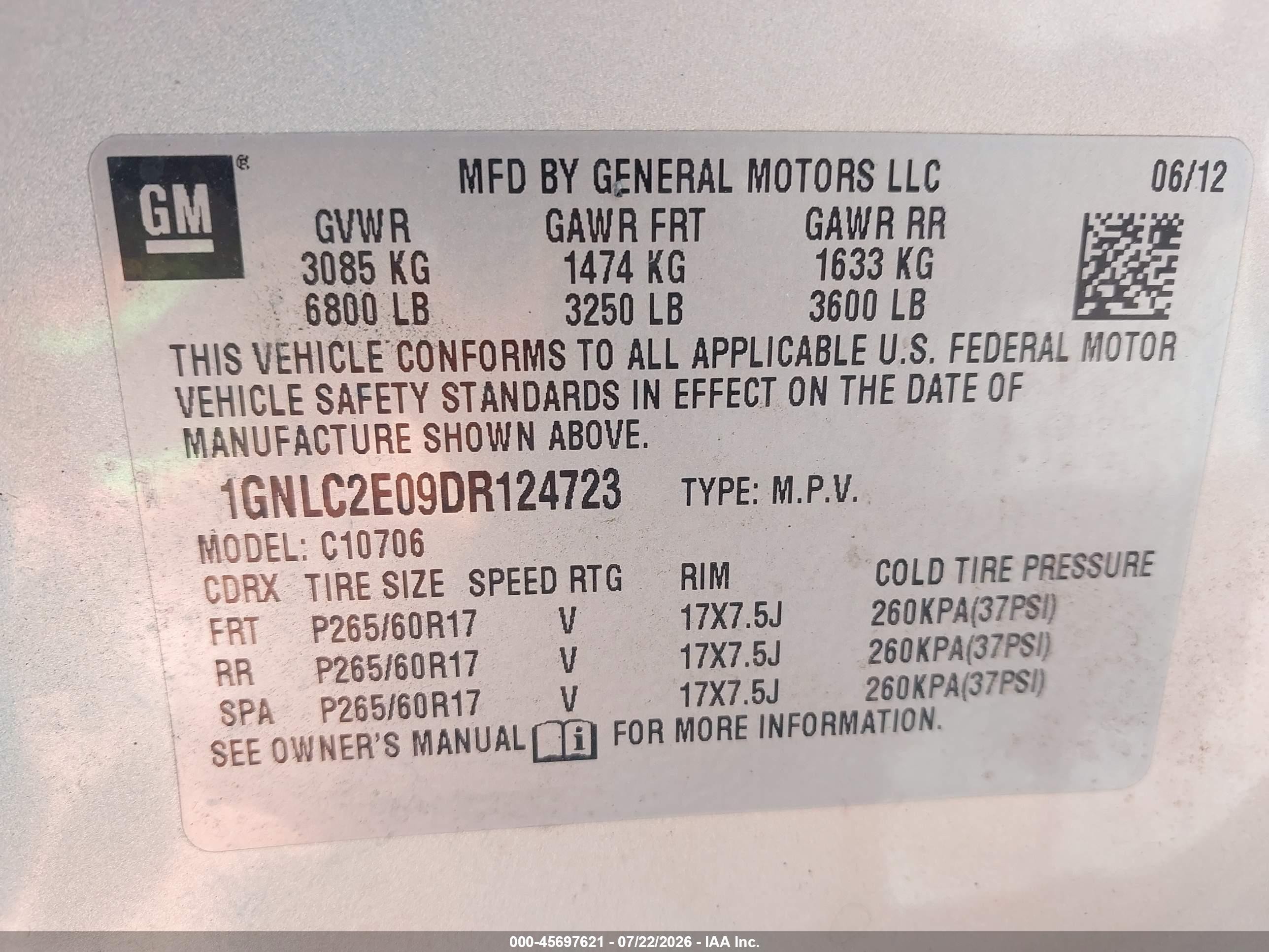 2013 Chevrolet Tahoe Commercial Beige vin: 1GNLC2E09DR124723