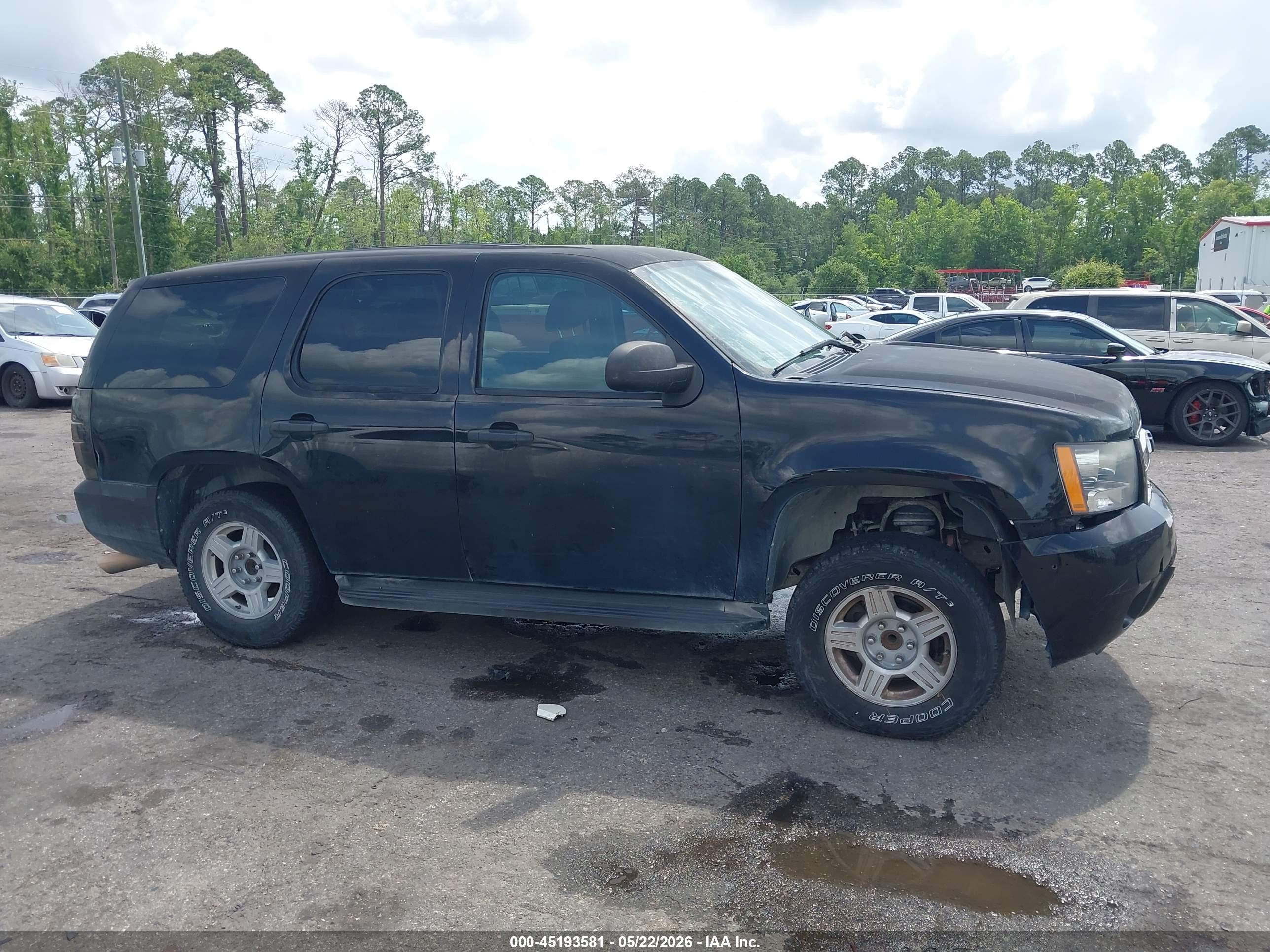 2013 Chevrolet Tahoe Commercial Fleet Black vin: 1GNLC2E09DR290319