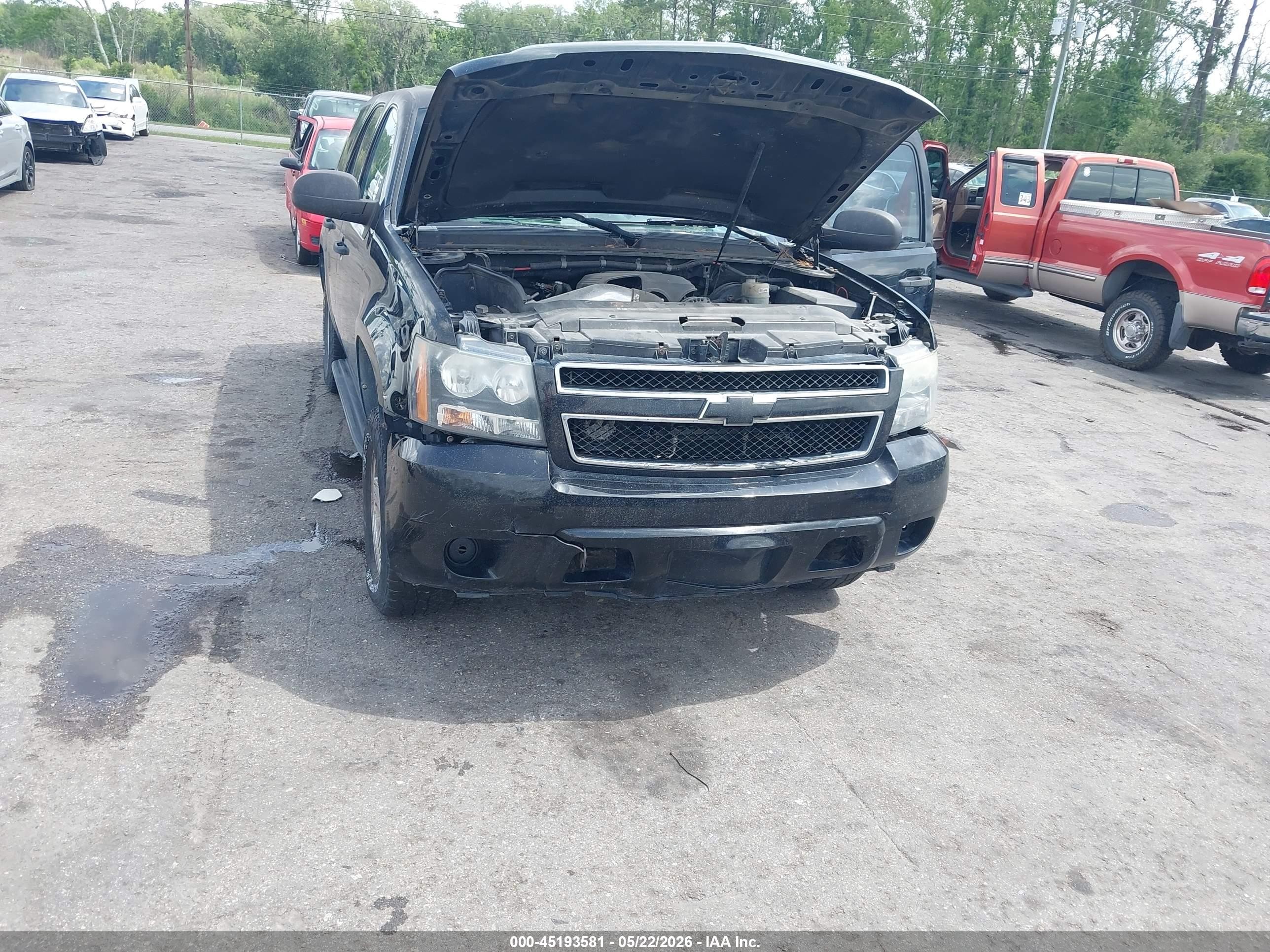 2013 Chevrolet Tahoe Commercial Fleet Black vin: 1GNLC2E09DR290319