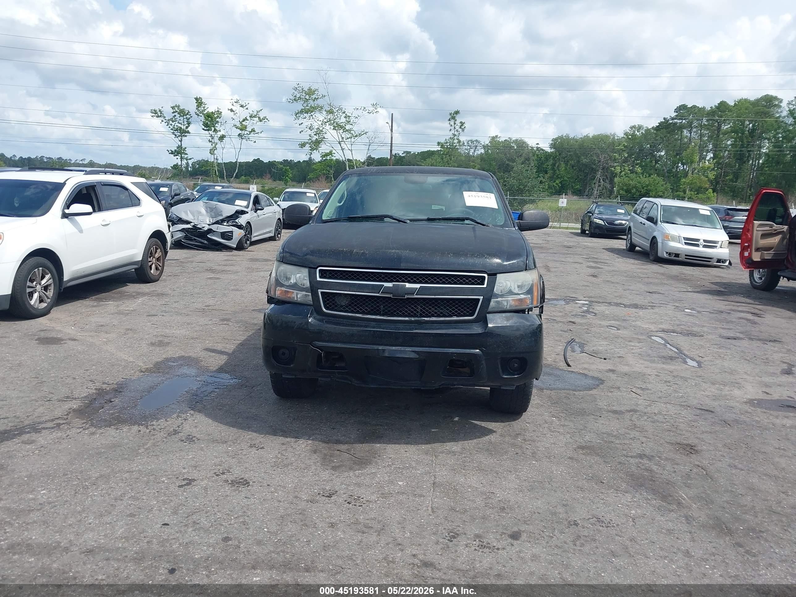 2013 Chevrolet Tahoe Commercial Fleet Black vin: 1GNLC2E09DR290319