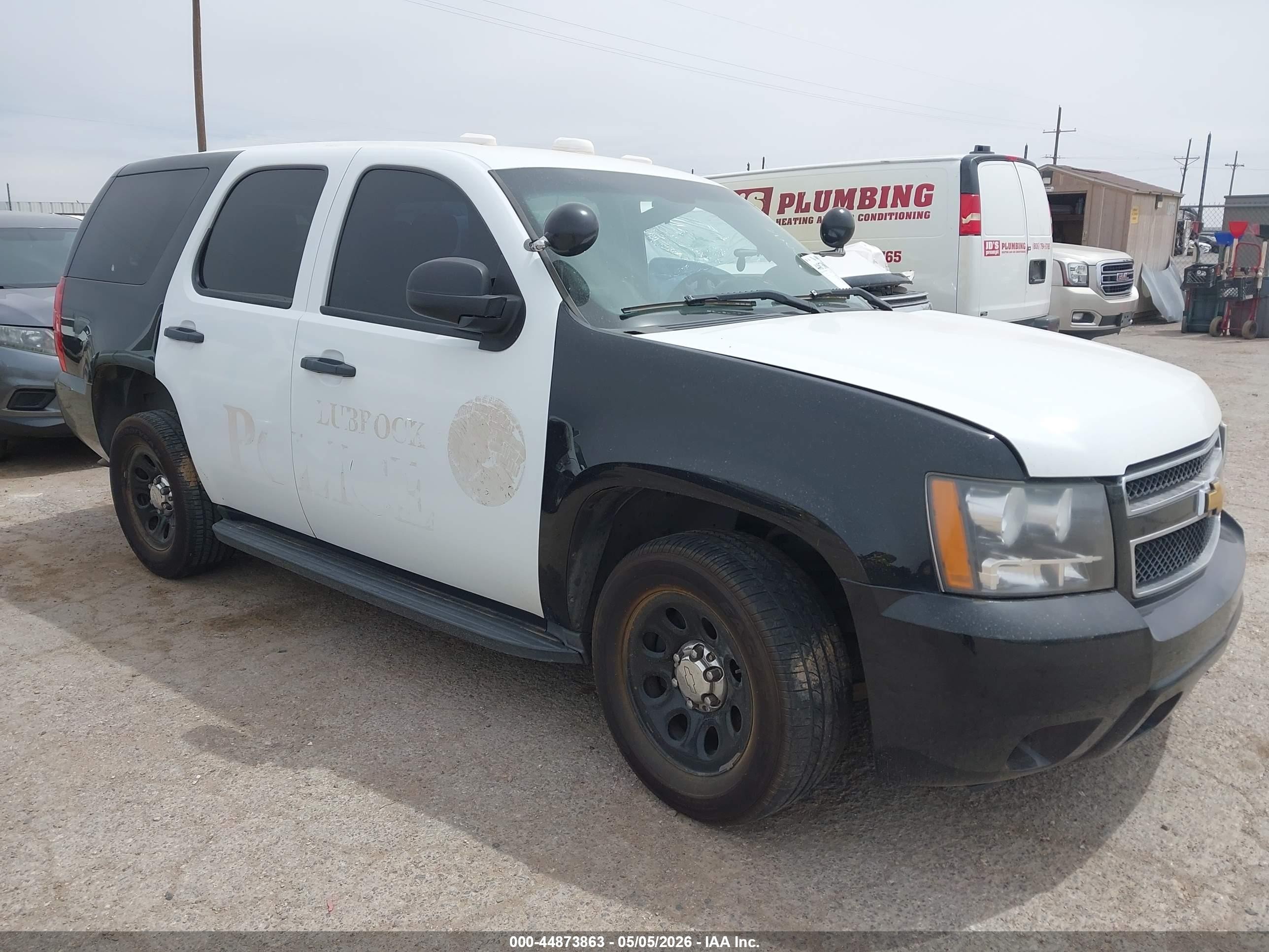 2014 Chevrolet Tahoe Commercial Fleet White vin: 1GNLC2E09ER165449