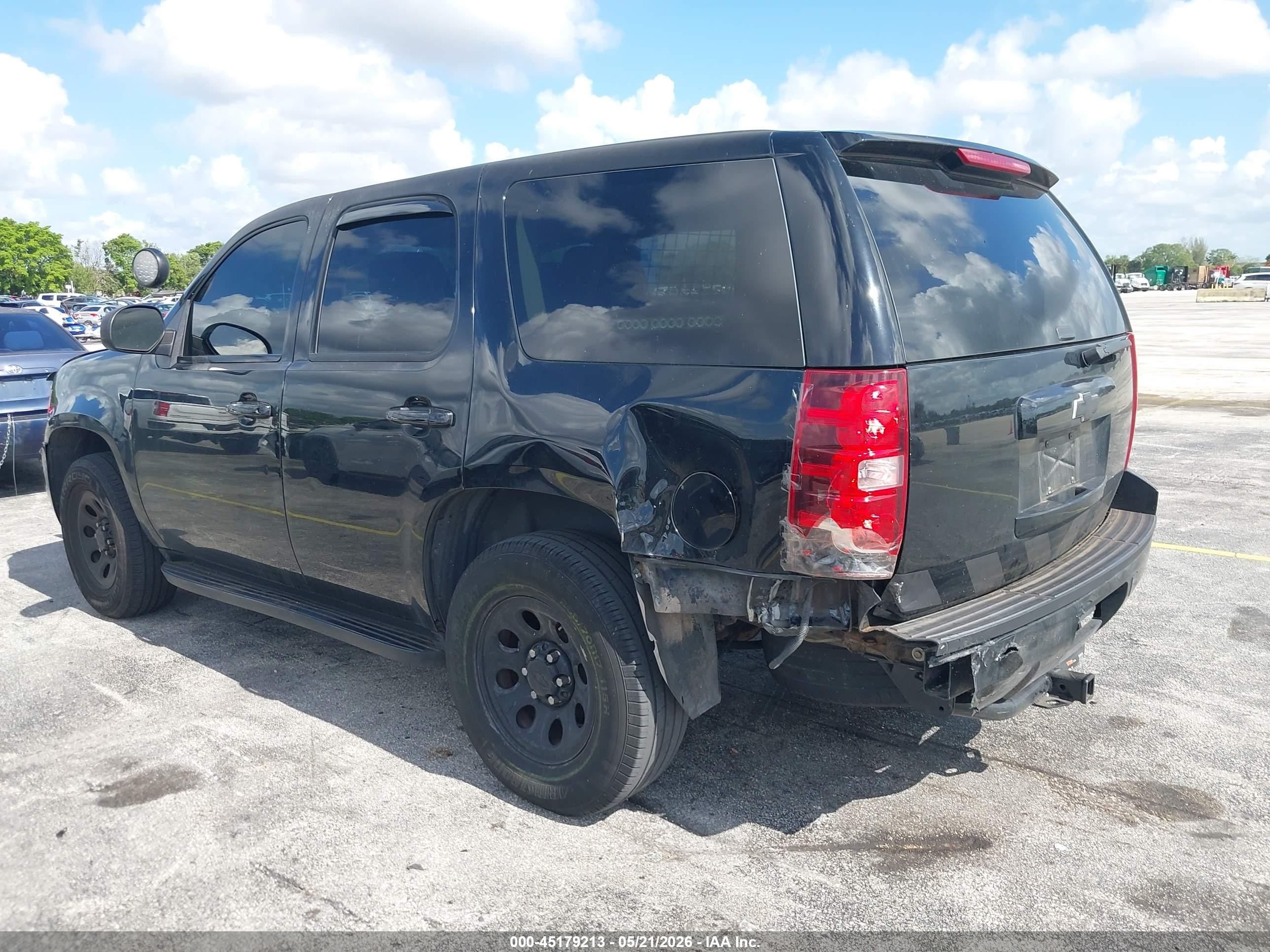 2014 Chevrolet Tahoe Commercial Fleet Black vin: 1GNLC2E09ER210860