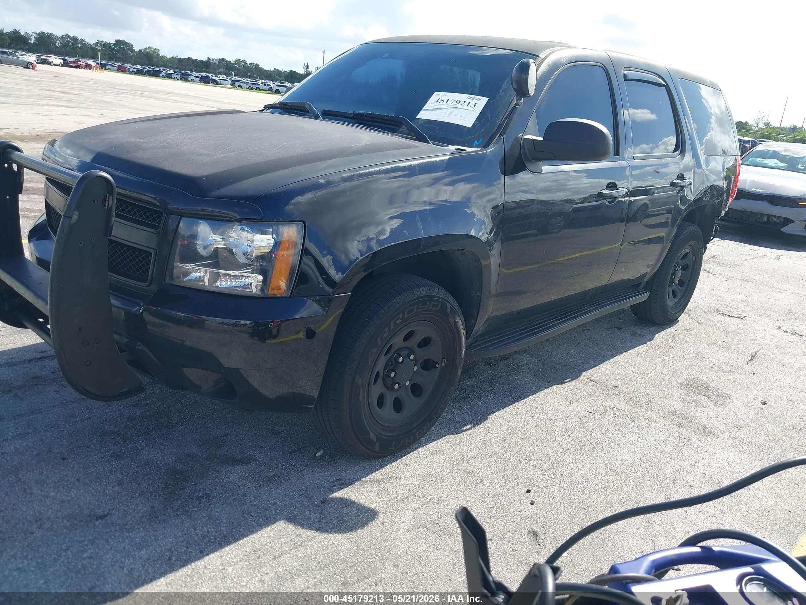2014 Chevrolet Tahoe Commercial Fleet Black vin: 1GNLC2E09ER210860
