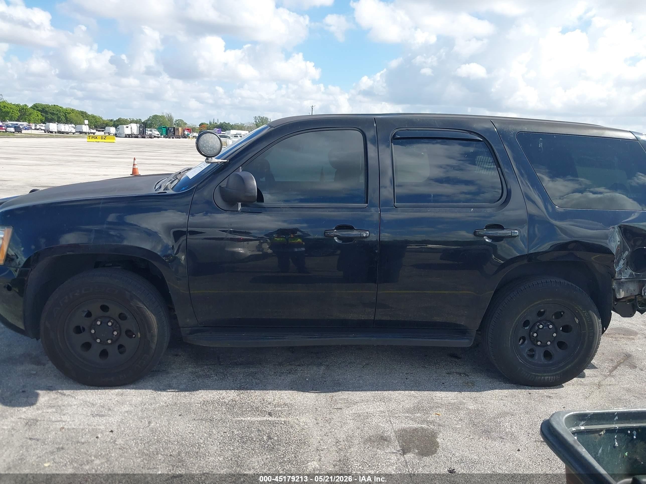 2014 Chevrolet Tahoe Commercial Fleet Black vin: 1GNLC2E09ER210860