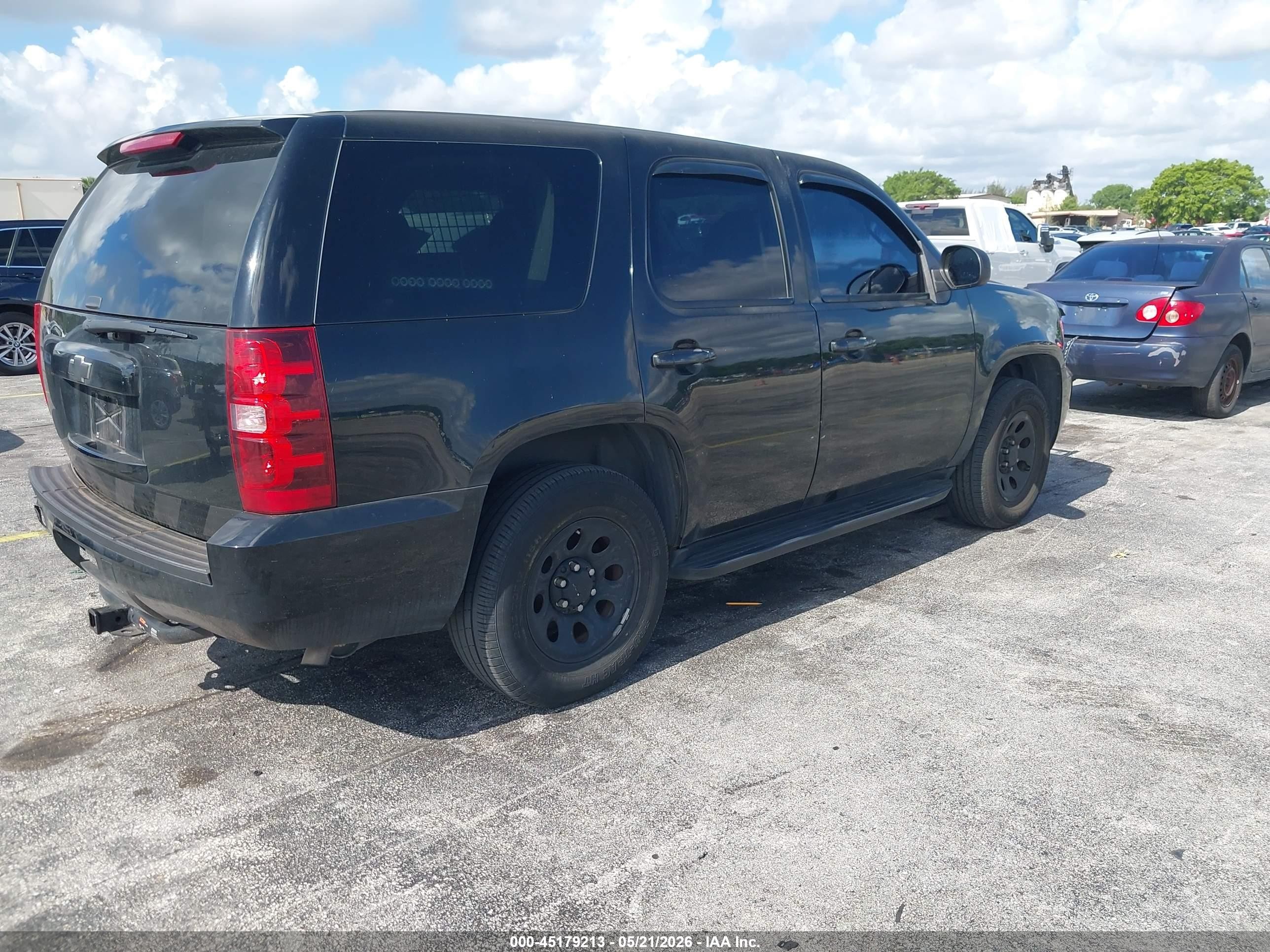 2014 Chevrolet Tahoe Commercial Fleet Black vin: 1GNLC2E09ER210860