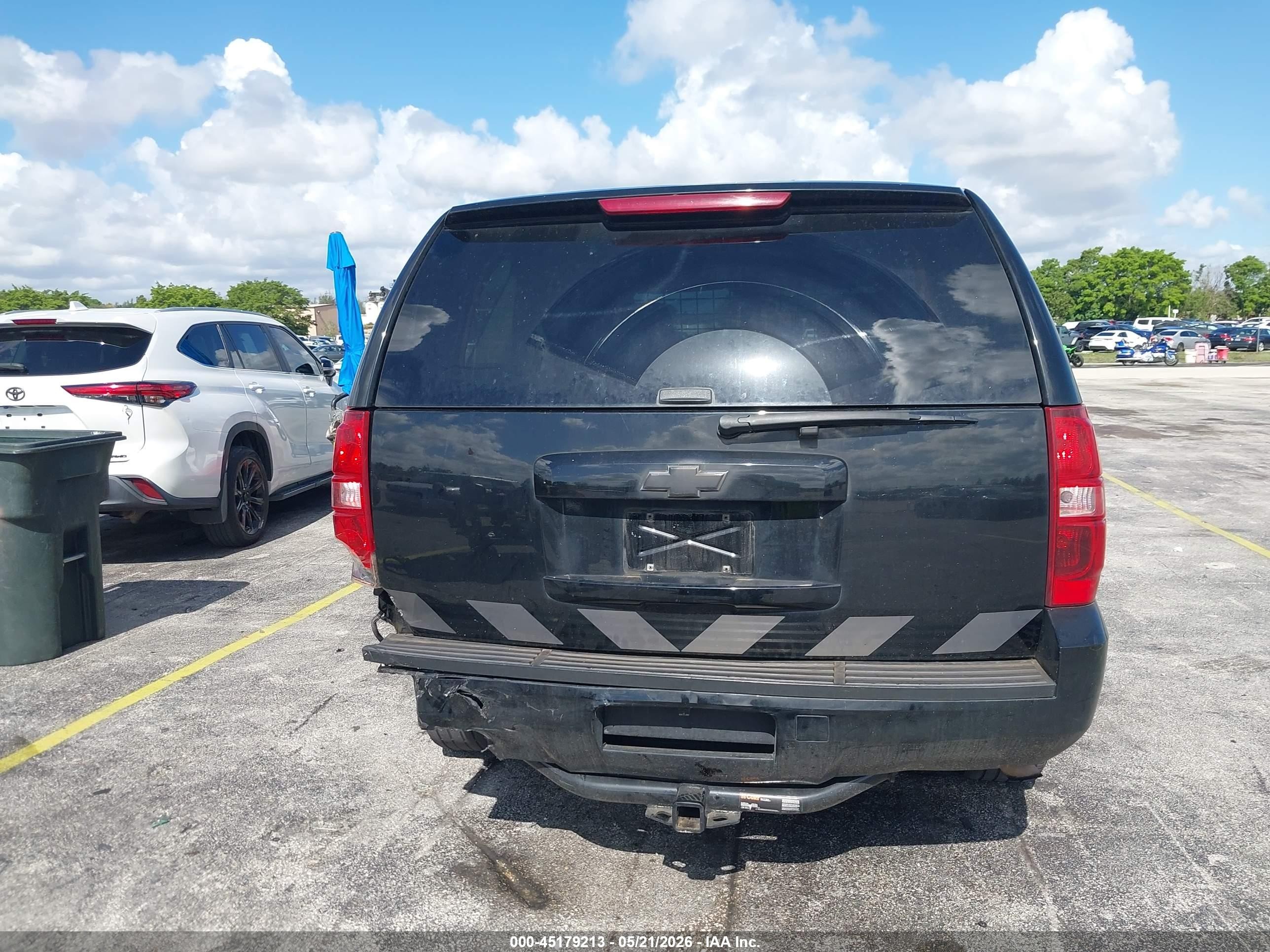 2014 Chevrolet Tahoe Commercial Fleet Black vin: 1GNLC2E09ER210860