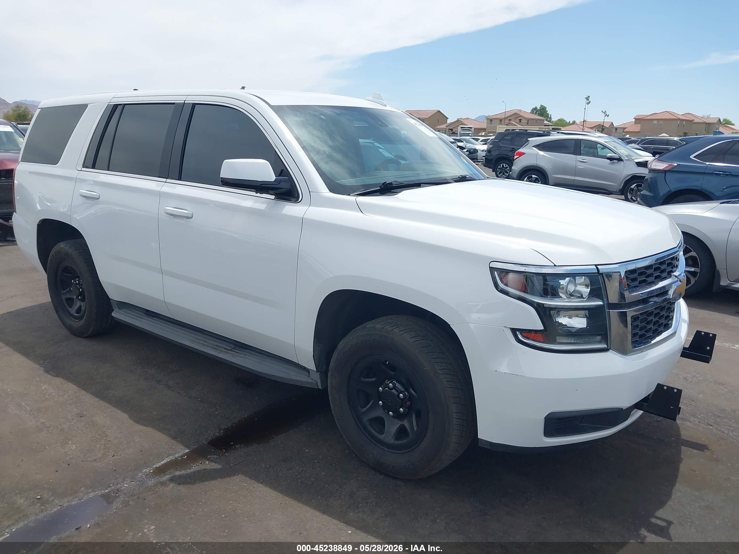 2015 Chevrolet Tahoe Commercial Fleet White vin: 1GNLC2EC0FR565007