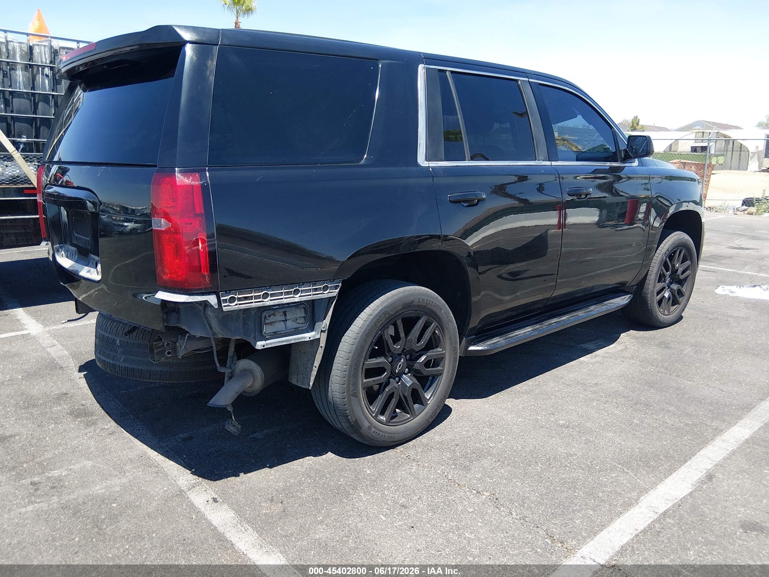 2015 Chevrolet Tahoe Commercial Fleet Black vin: 1GNLC2EC0FR713091