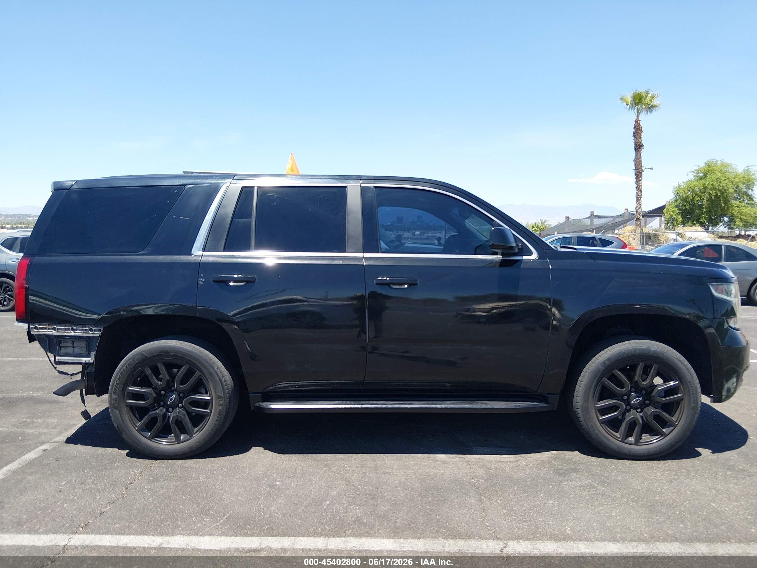2015 Chevrolet Tahoe Commercial Fleet Black vin: 1GNLC2EC0FR713091