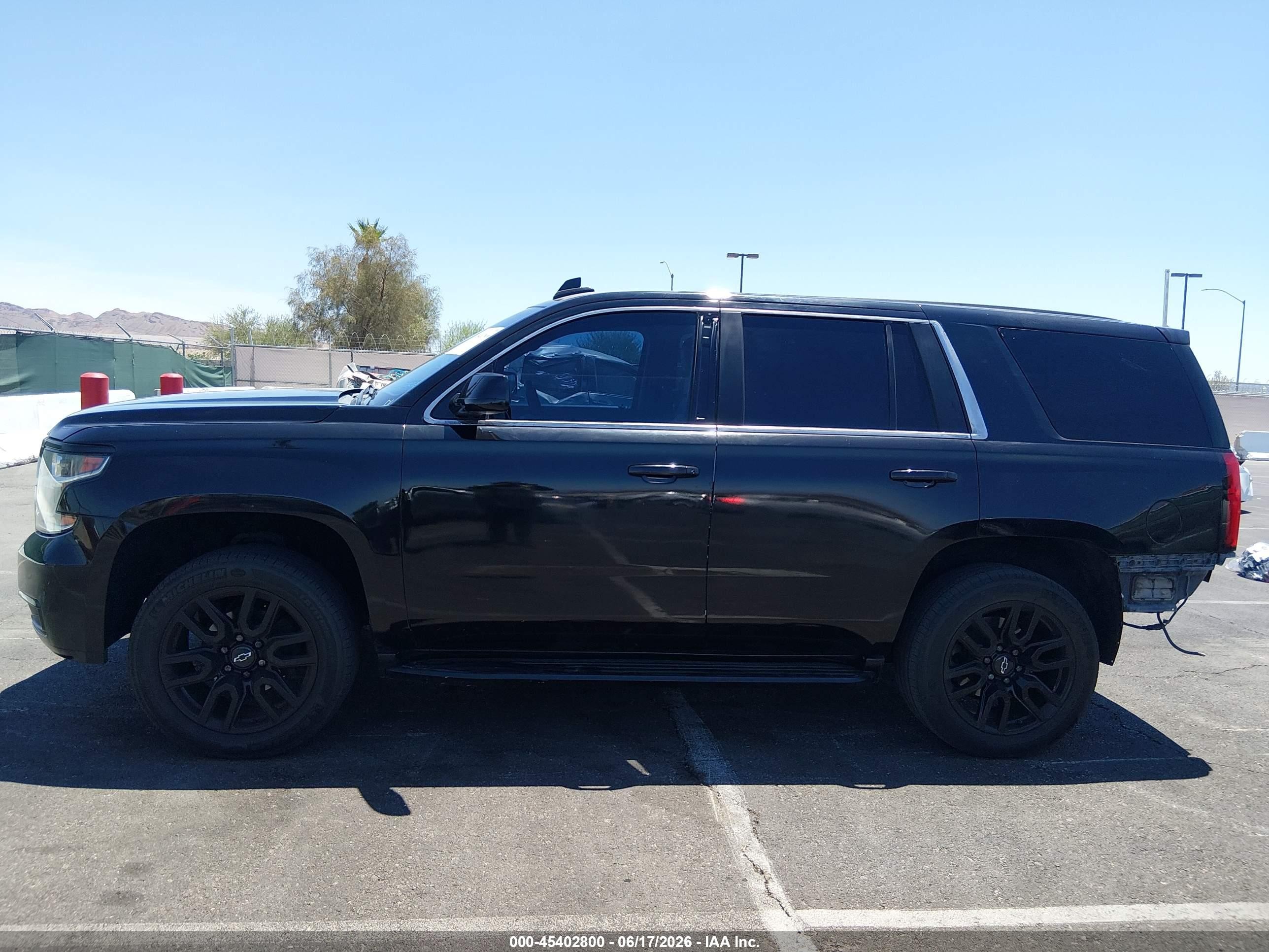 2015 Chevrolet Tahoe Commercial Fleet Black vin: 1GNLC2EC0FR713091