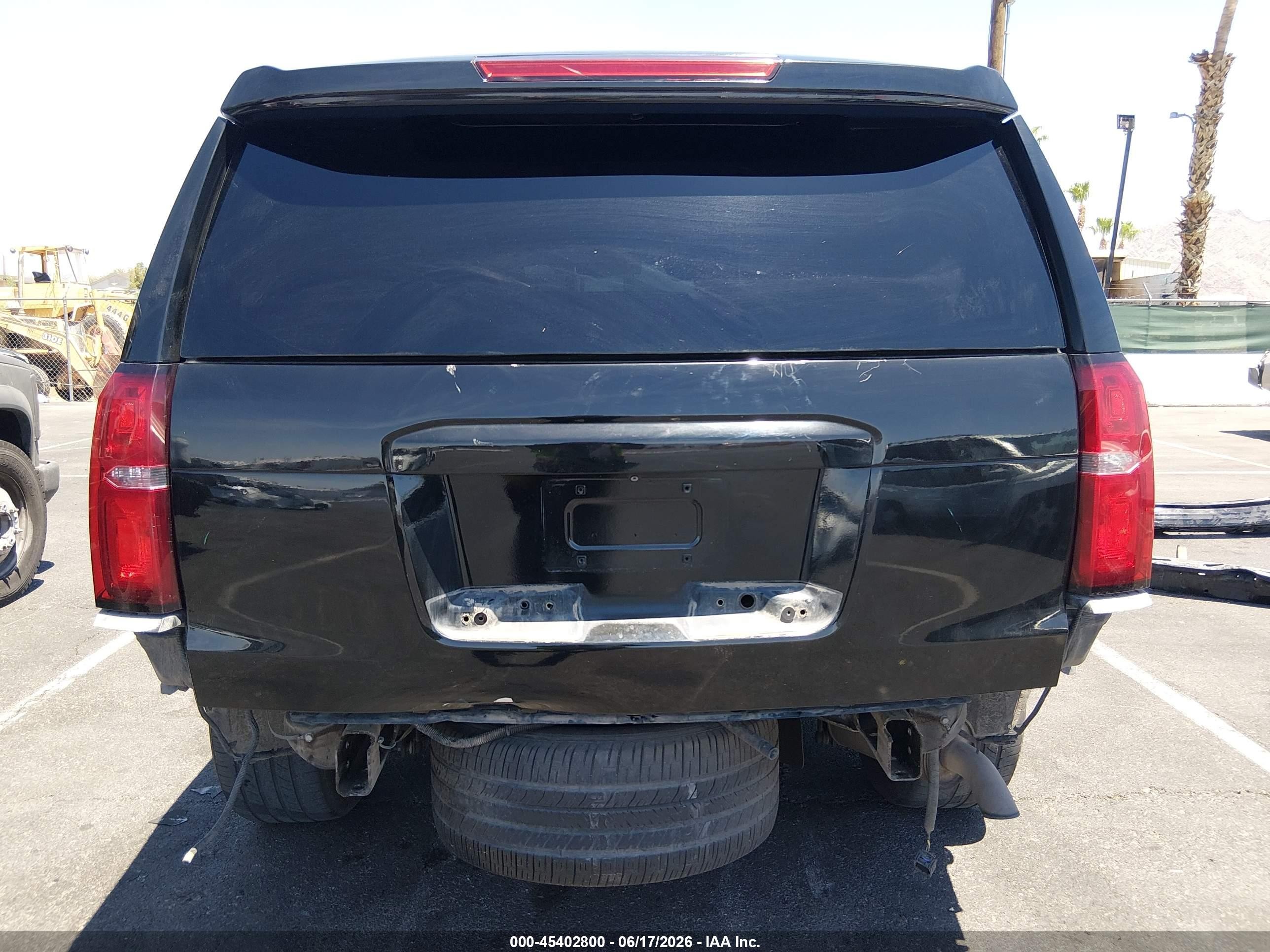 2015 Chevrolet Tahoe Commercial Fleet Black vin: 1GNLC2EC0FR713091