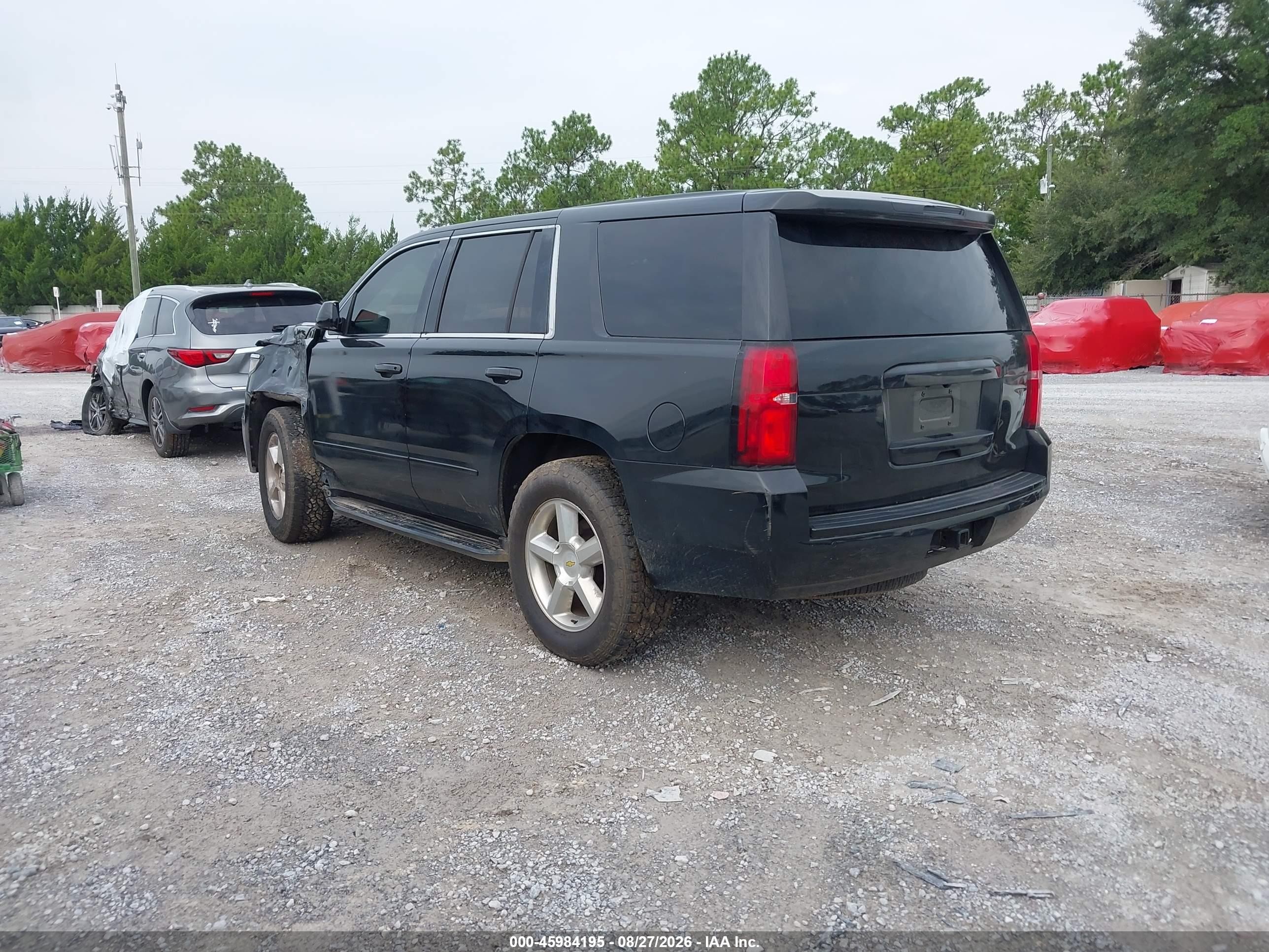 2015 Chevrolet Tahoe Commercial Black vin: 1GNLC2EC3FR526637