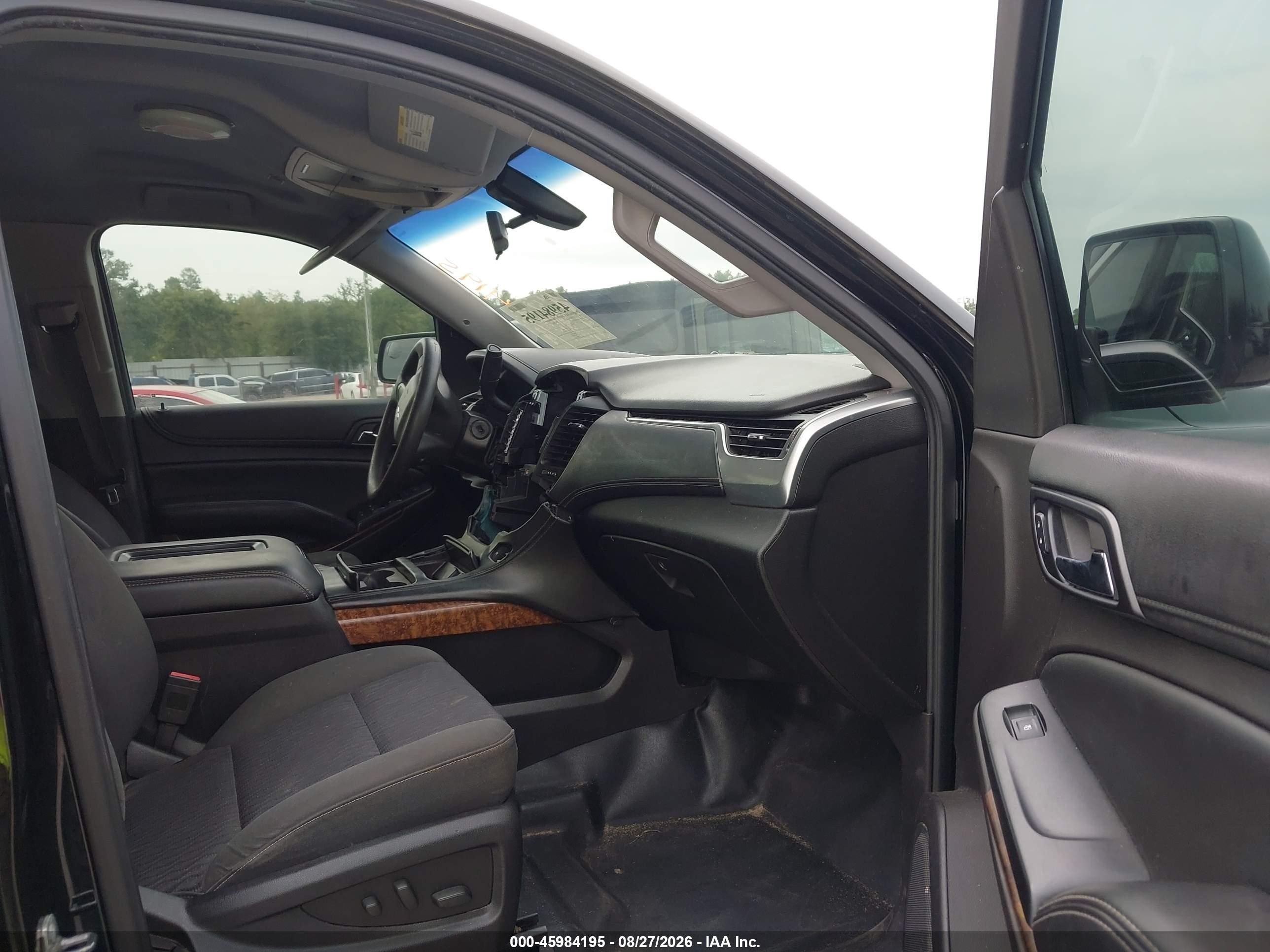 2015 Chevrolet Tahoe Commercial Black vin: 1GNLC2EC3FR526637