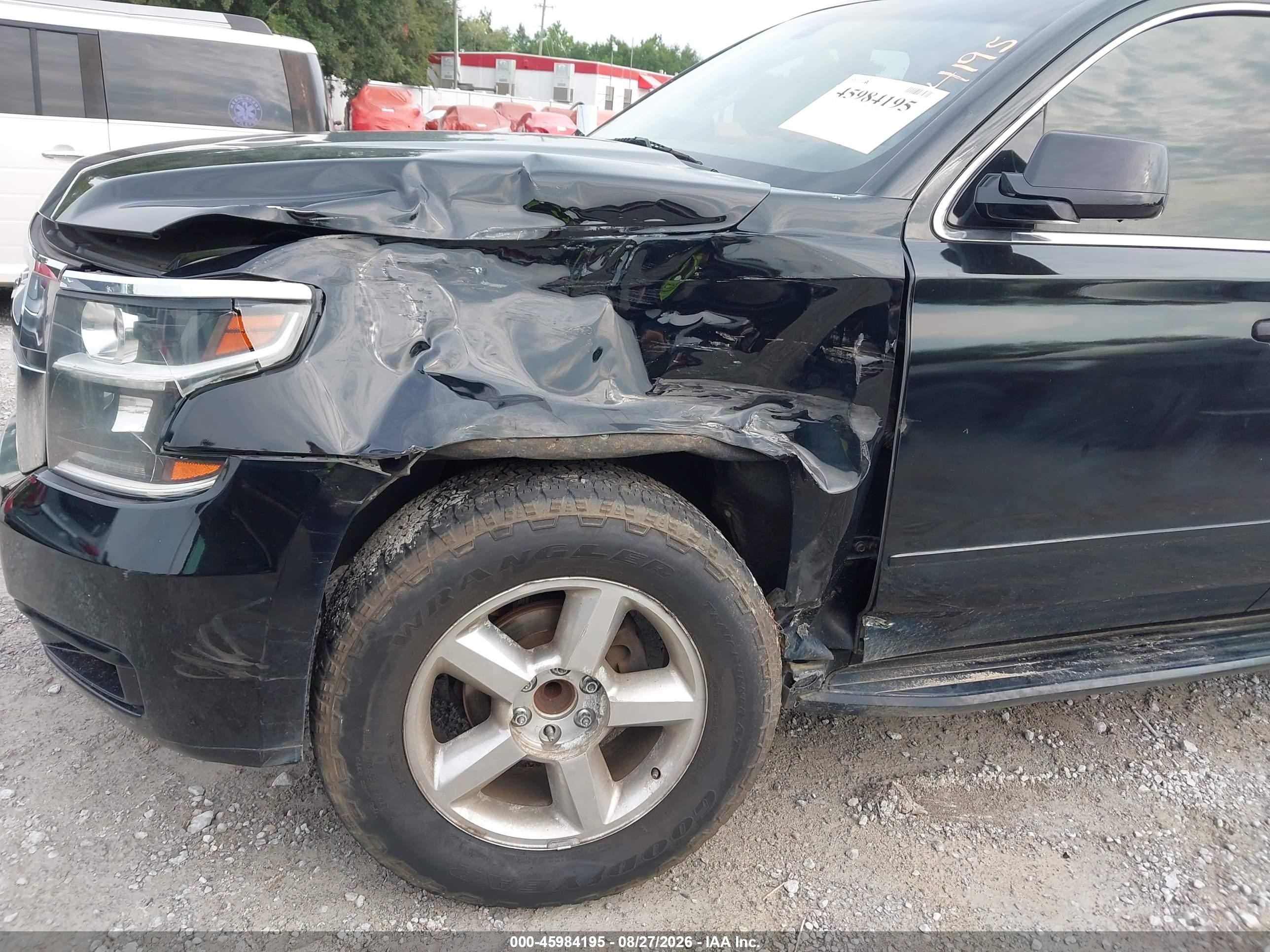 2015 Chevrolet Tahoe Commercial Black vin: 1GNLC2EC3FR526637