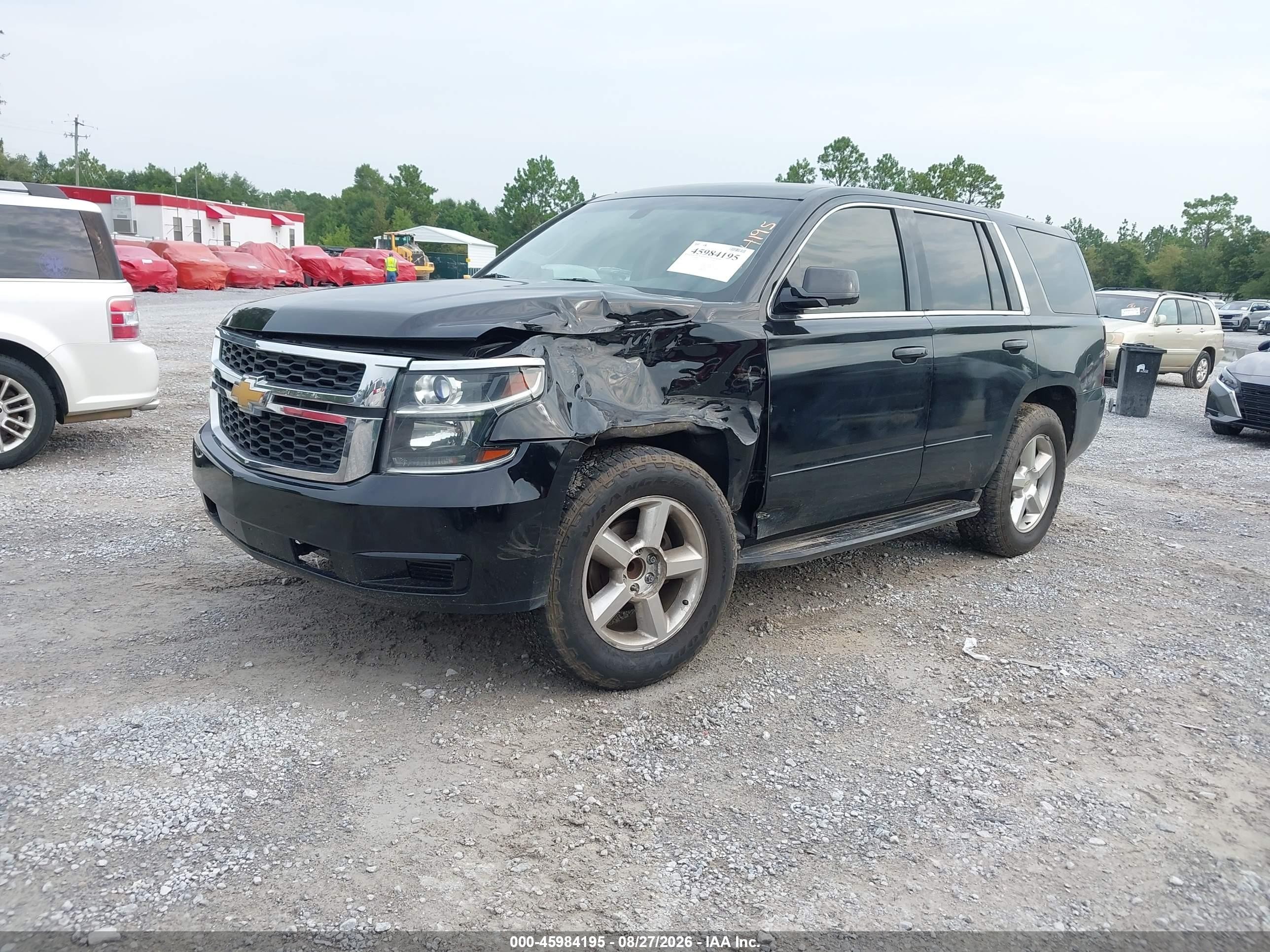 2015 Chevrolet Tahoe Commercial Black vin: 1GNLC2EC3FR526637