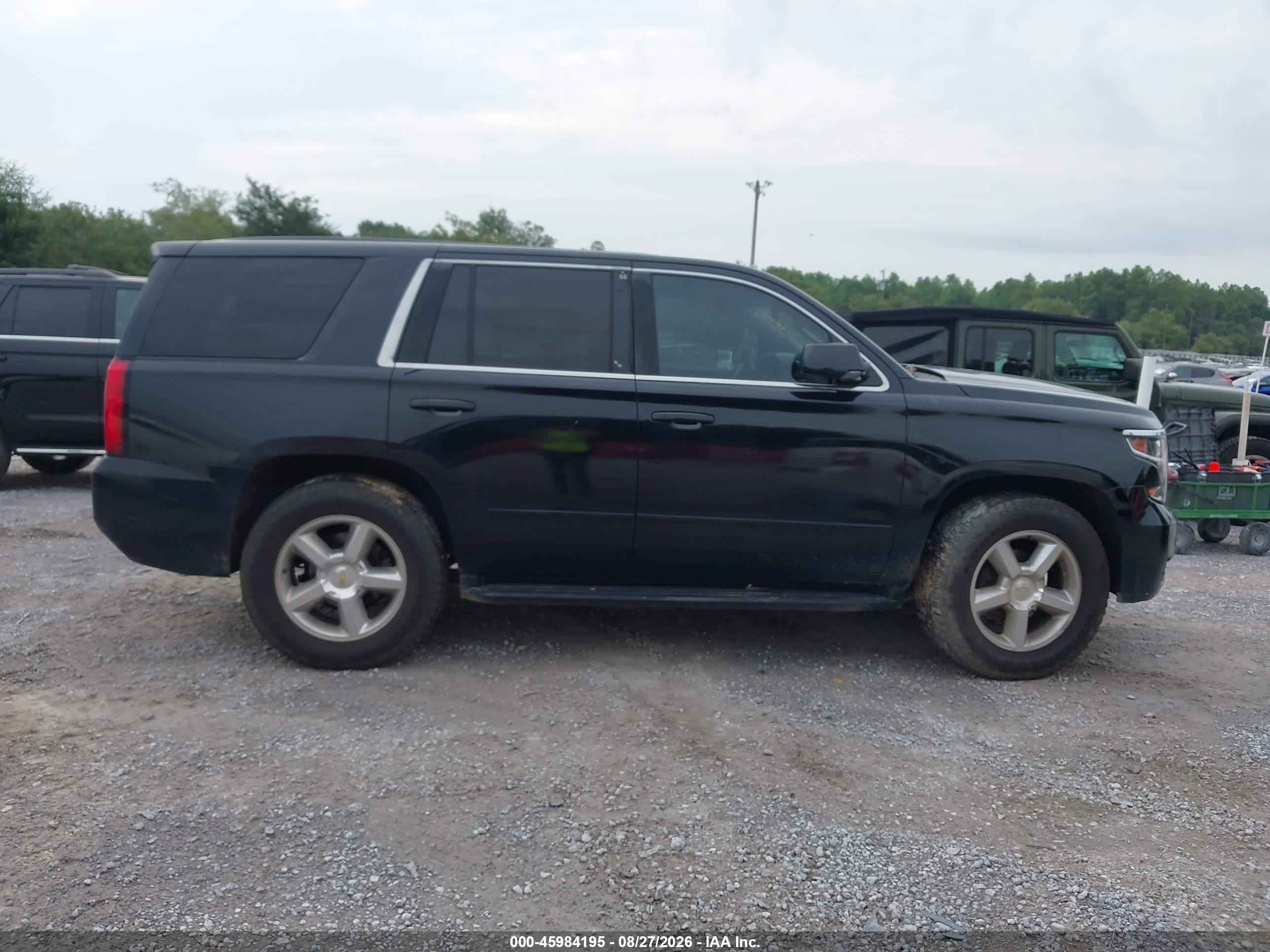 2015 Chevrolet Tahoe Commercial Black vin: 1GNLC2EC3FR526637