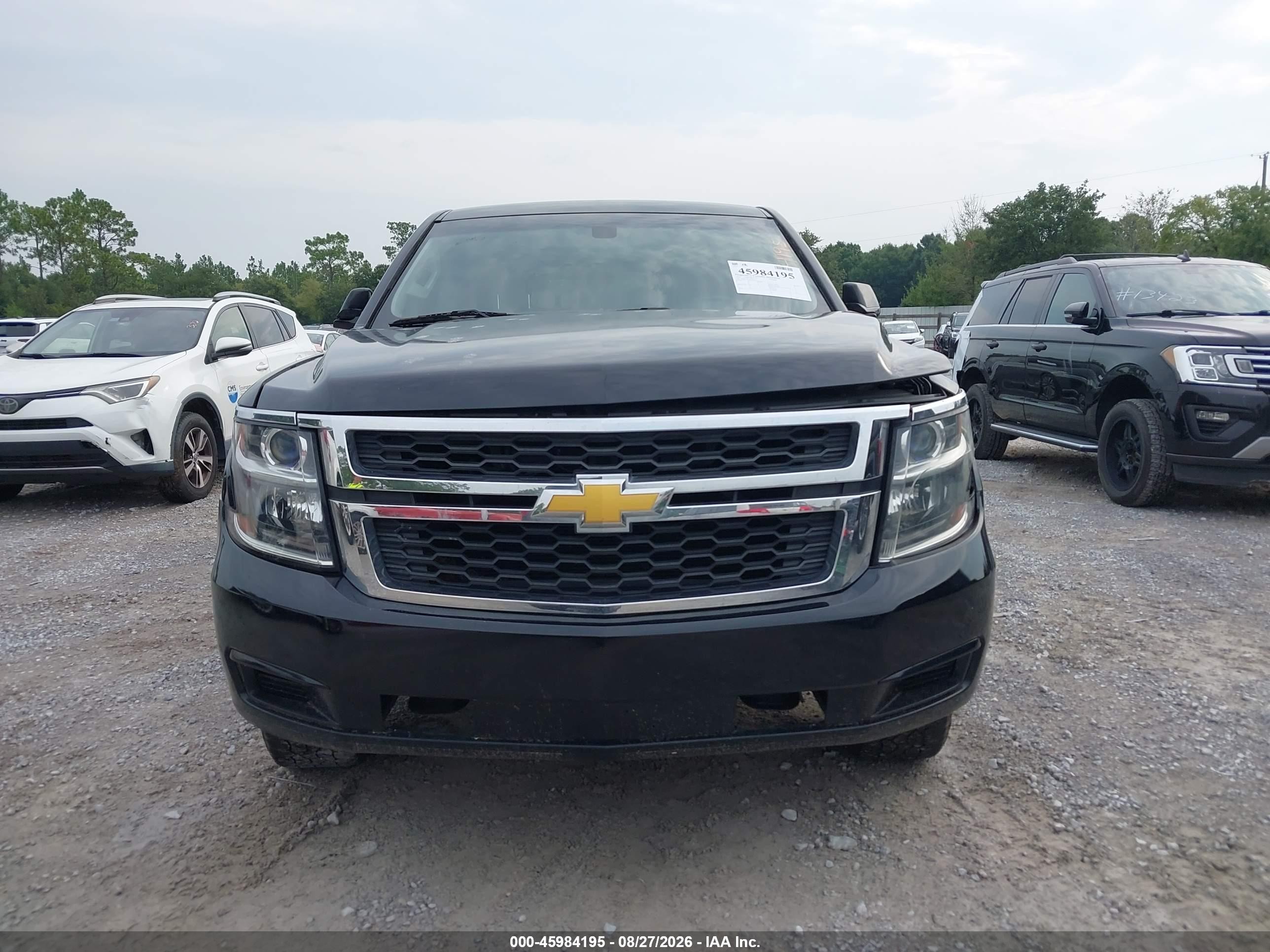 2015 Chevrolet Tahoe Commercial Black vin: 1GNLC2EC3FR526637