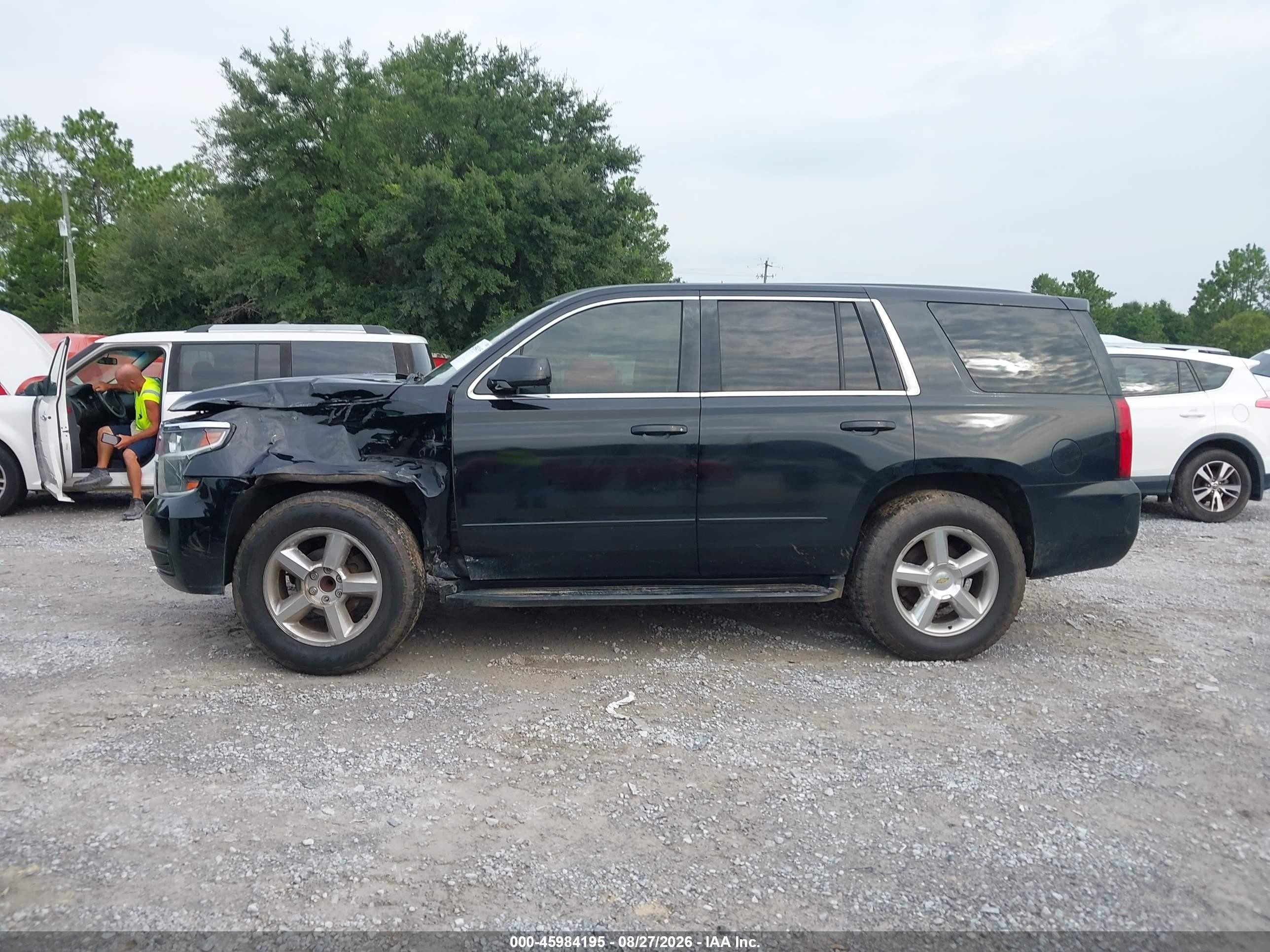 2015 Chevrolet Tahoe Commercial Black vin: 1GNLC2EC3FR526637
