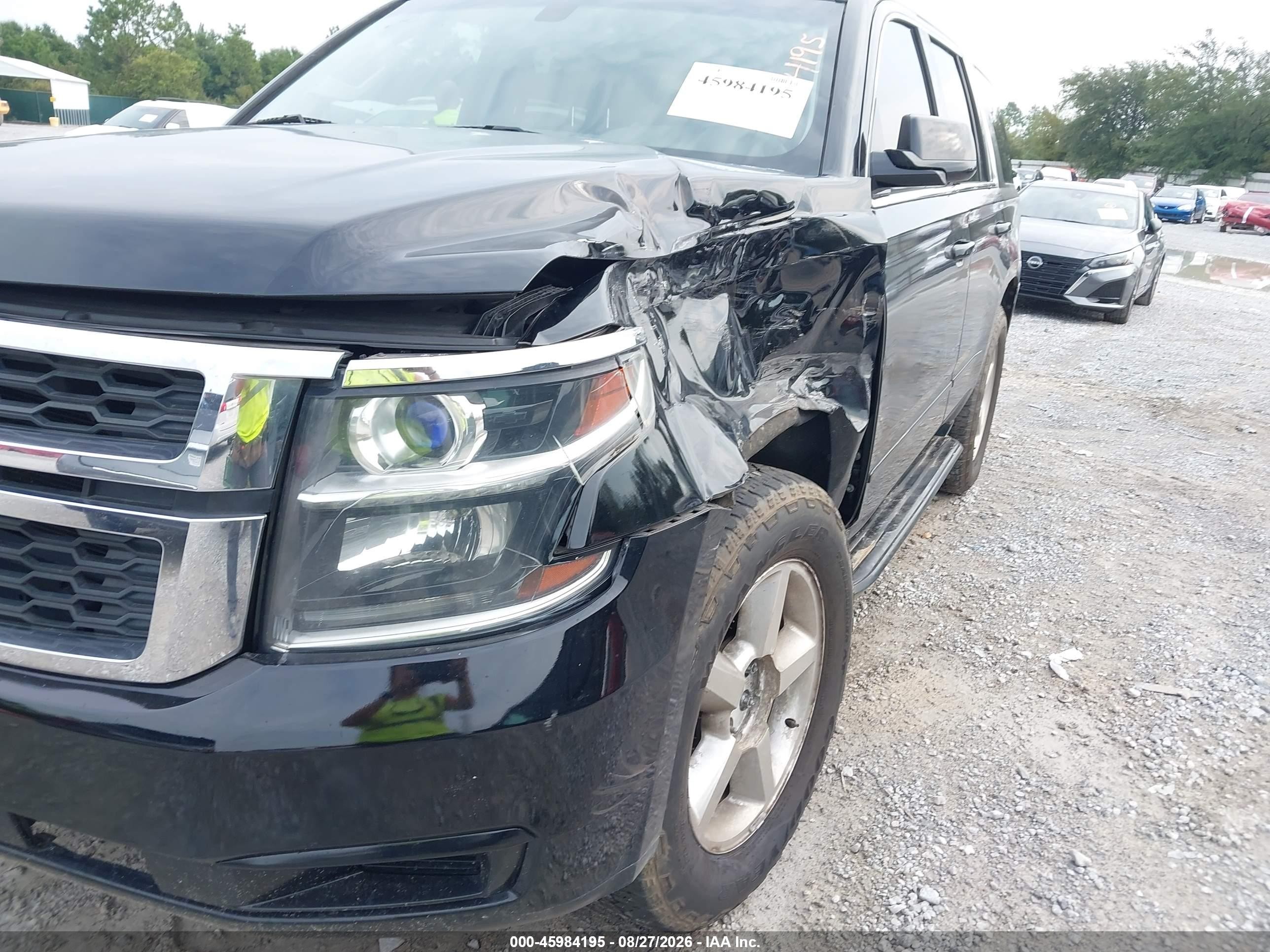 2015 Chevrolet Tahoe Commercial Black vin: 1GNLC2EC3FR526637