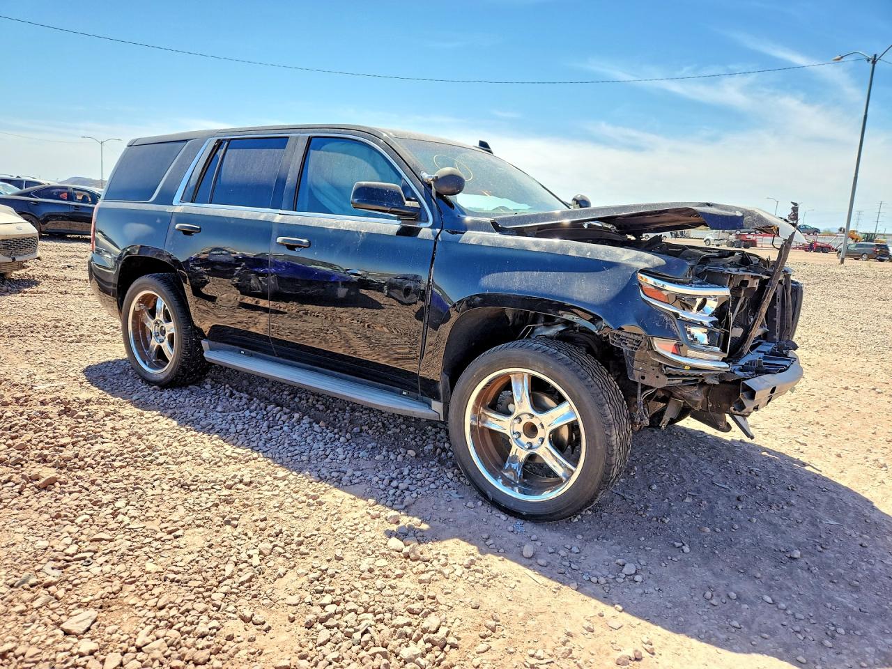 2015 Chevrolet Tahoe Police Black vin: 1GNLC2EC3FR708807