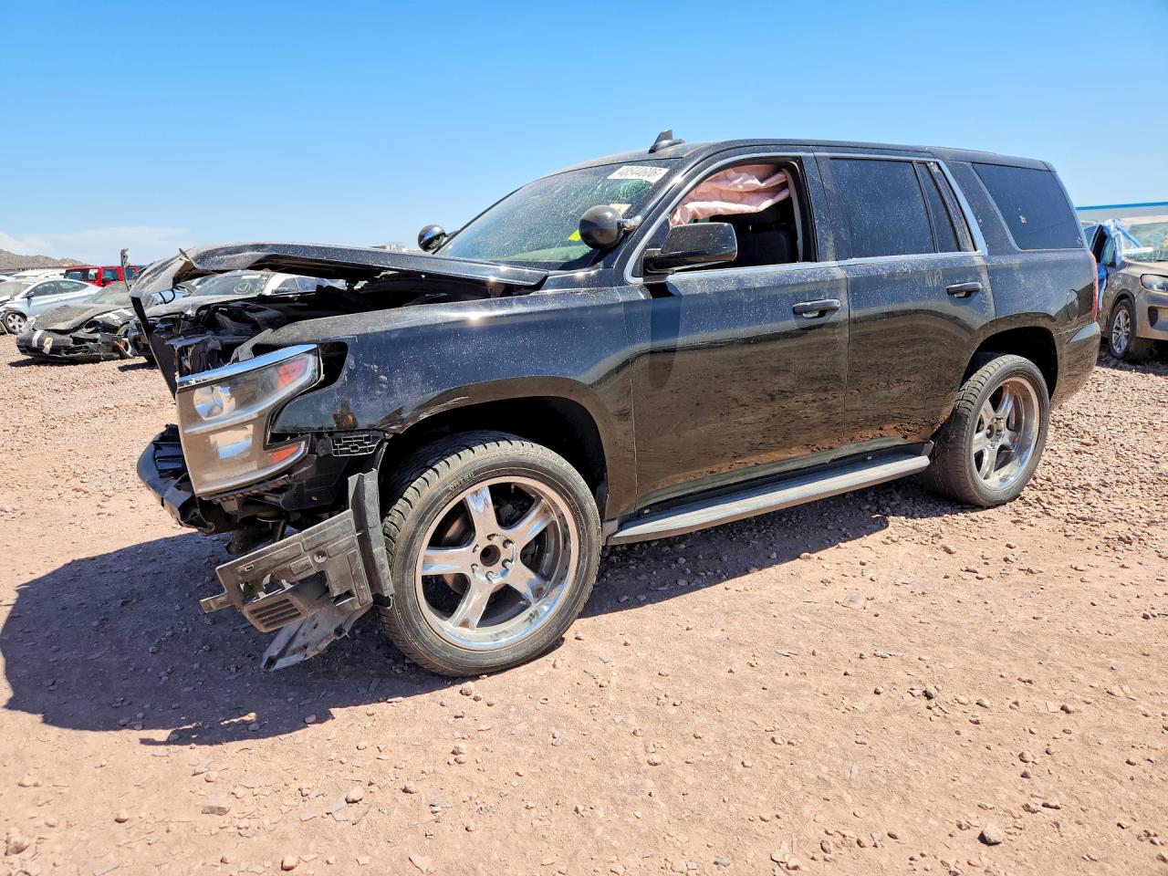 2015 Chevrolet Tahoe Police Черный vin: 1GNLC2EC3FR708807