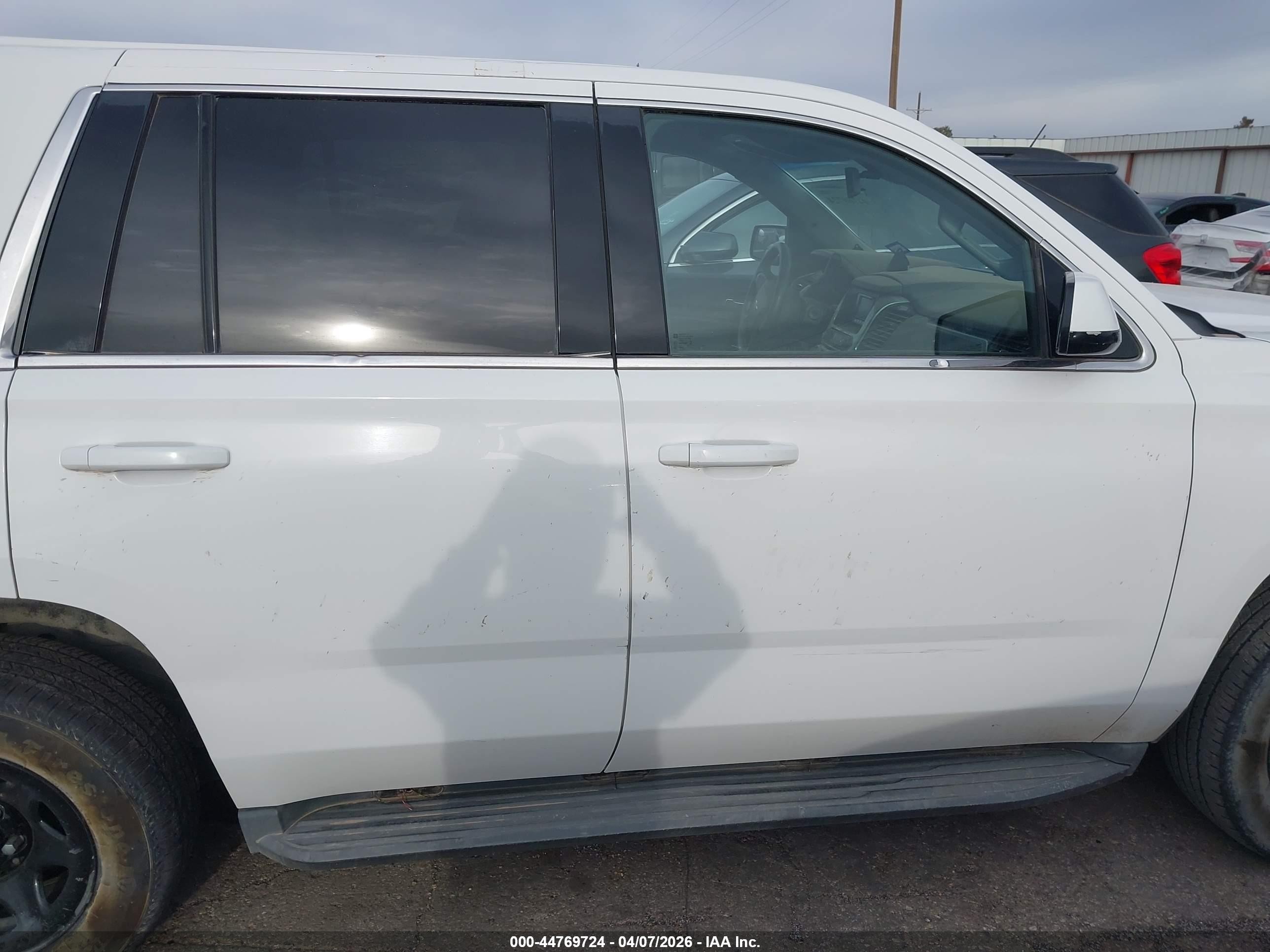 2015 Chevrolet Tahoe Commercial Fleet White vin: 1GNLC2EC4FR625760