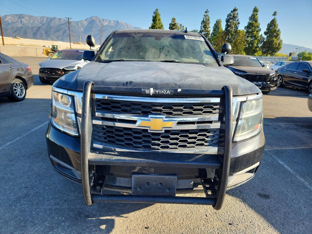 2015 Chevrolet Tahoe Police Black vin: 1GNLC2EC5FR527191