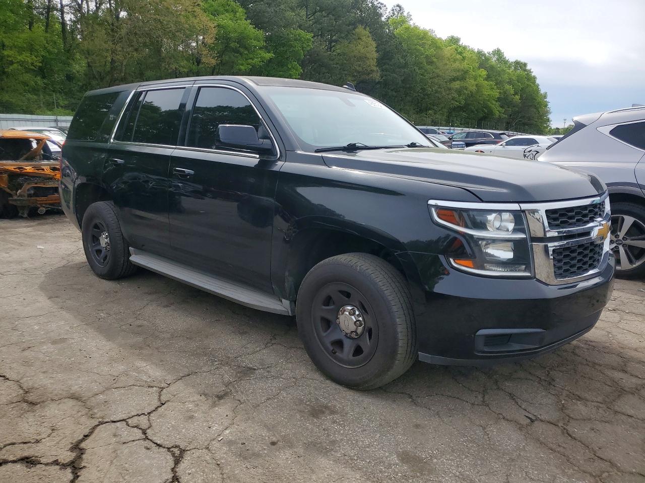 2015 Chevrolet Tahoe Police Black vin: 1GNLC2EC6FR277962