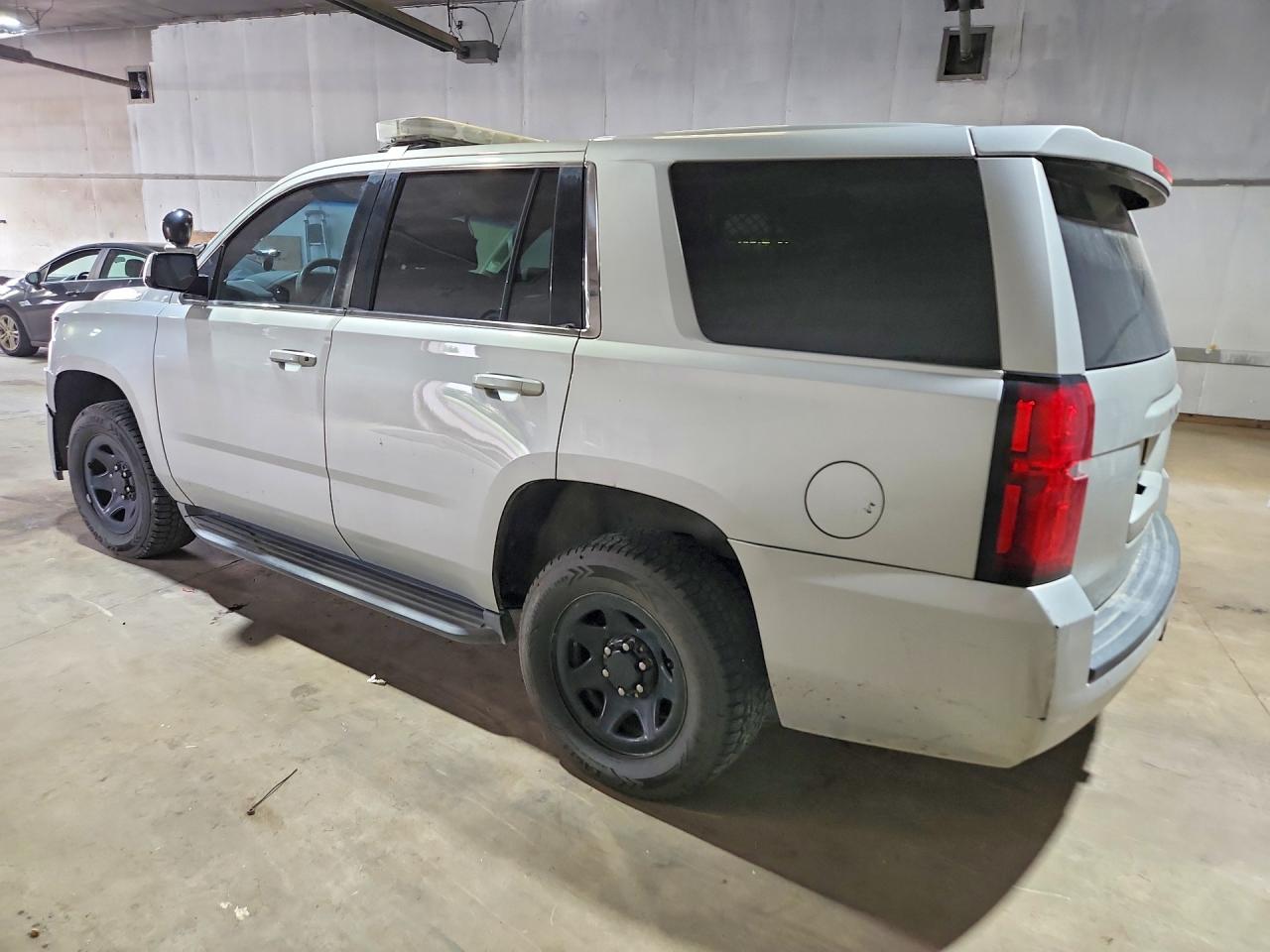 2015 Chevrolet Tahoe Police Silver vin: 1GNLC2EC9FR672458