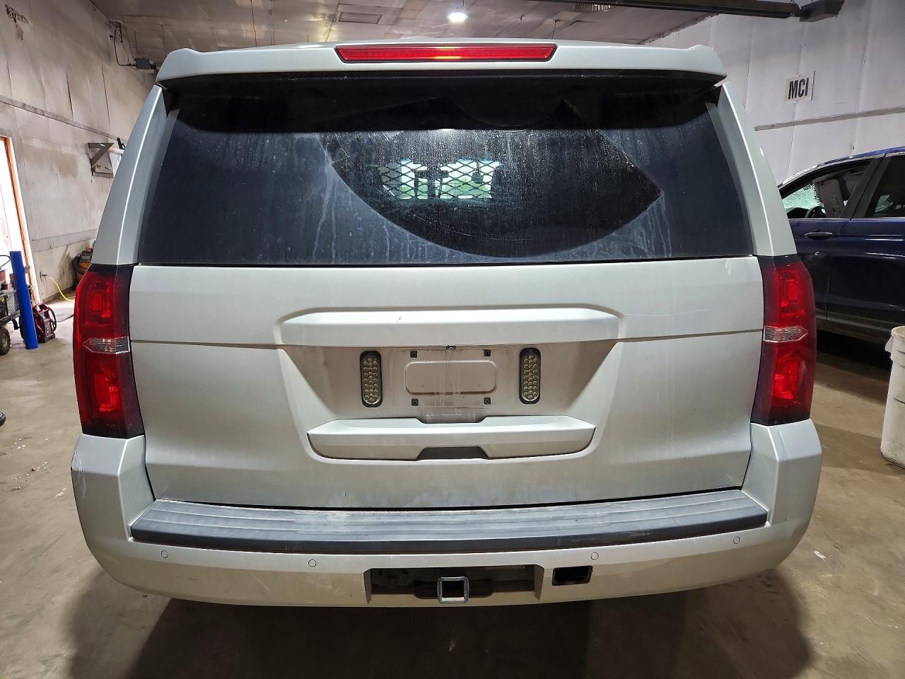 2015 Chevrolet Tahoe Police Silver vin: 1GNLC2EC9FR672458