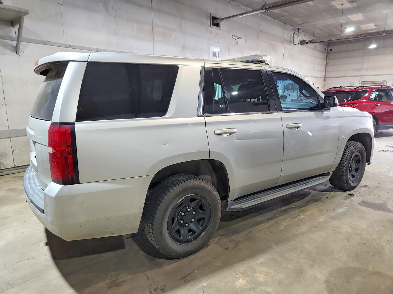 2015 Chevrolet Tahoe Police Silver vin: 1GNLC2EC9FR672458