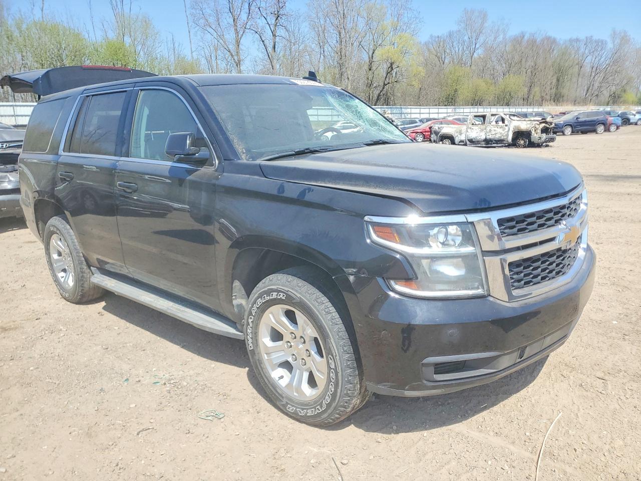 2015 Chevrolet Tahoe Police Black vin: 1GNLC2ECXFR630509