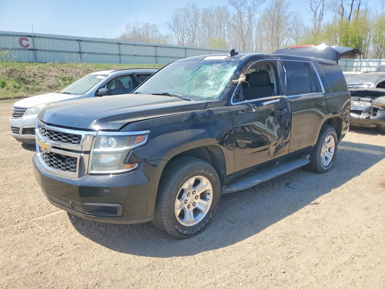 2015 Chevrolet Tahoe Police Black vin: 1GNLC2ECXFR630509